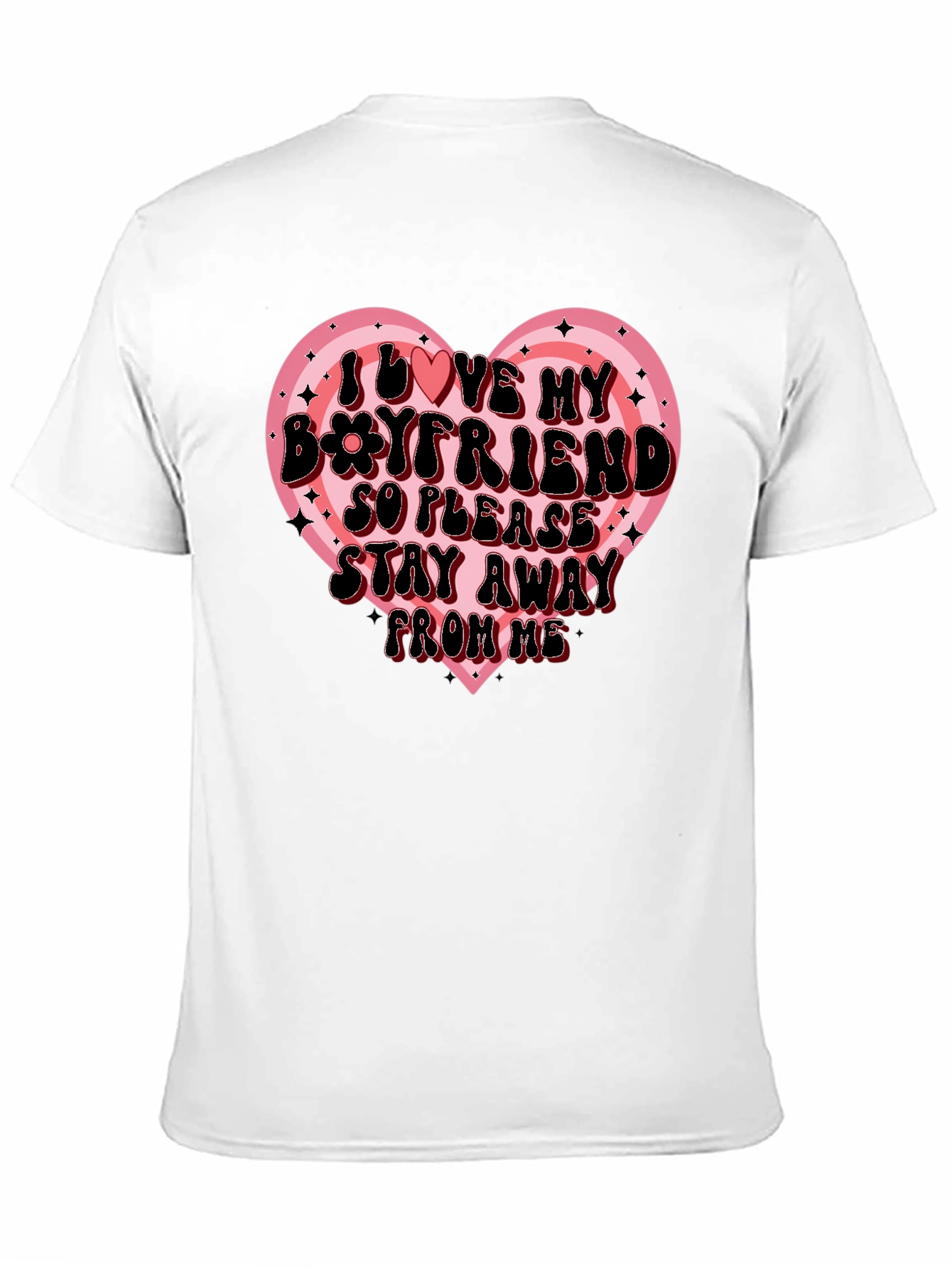 I Love My Boyfriend Graphic Tee