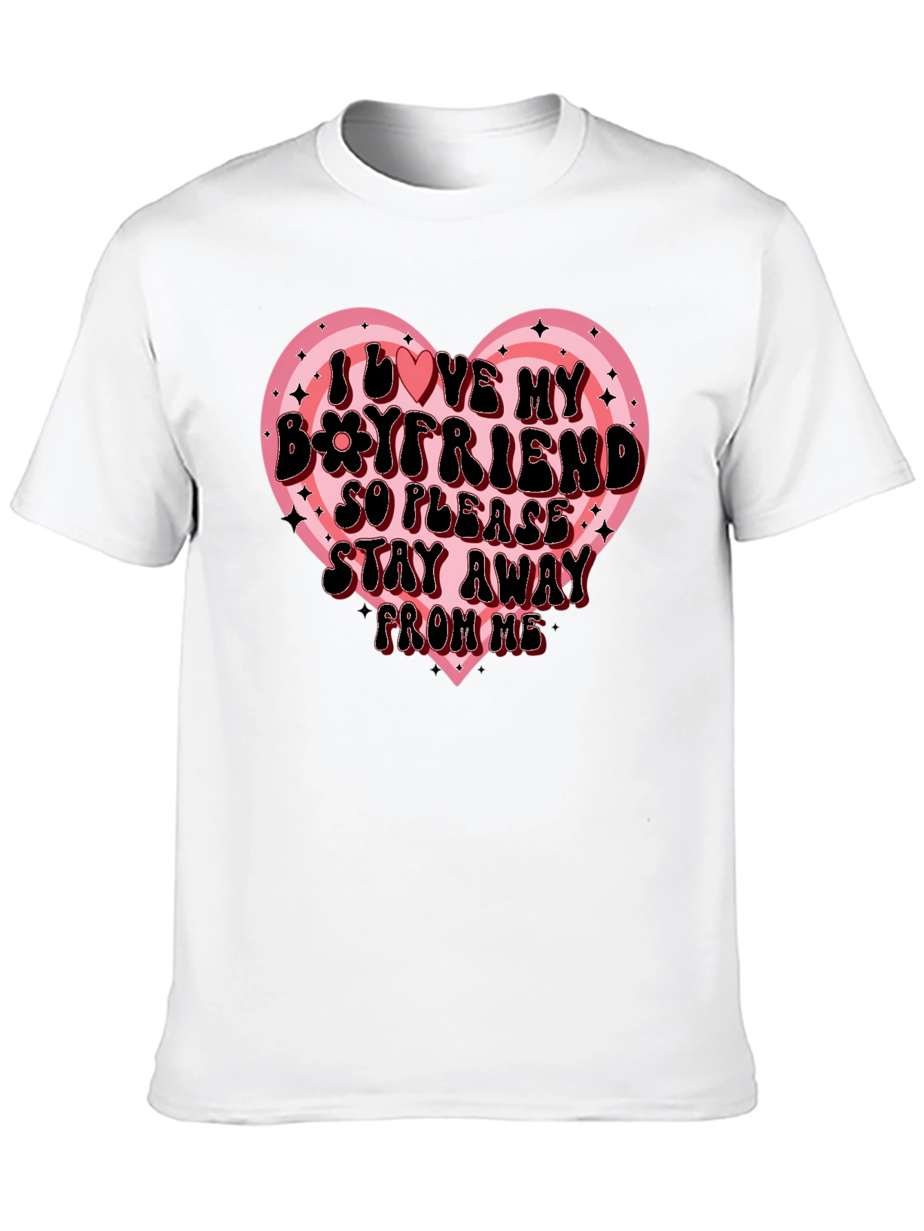 I Love My Boyfriend Graphic Tee
