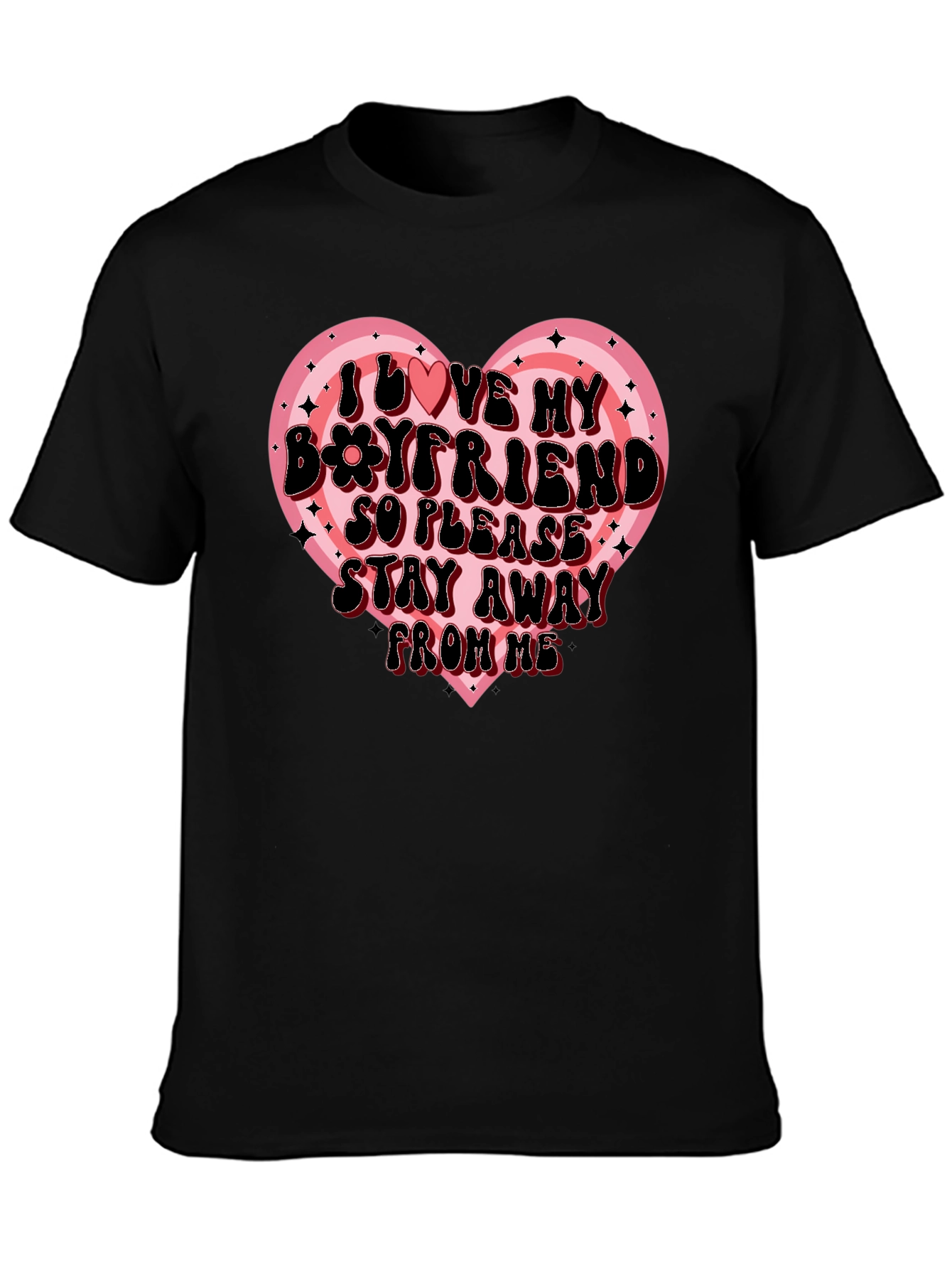 I Love My Boyfriend Graphic Tee