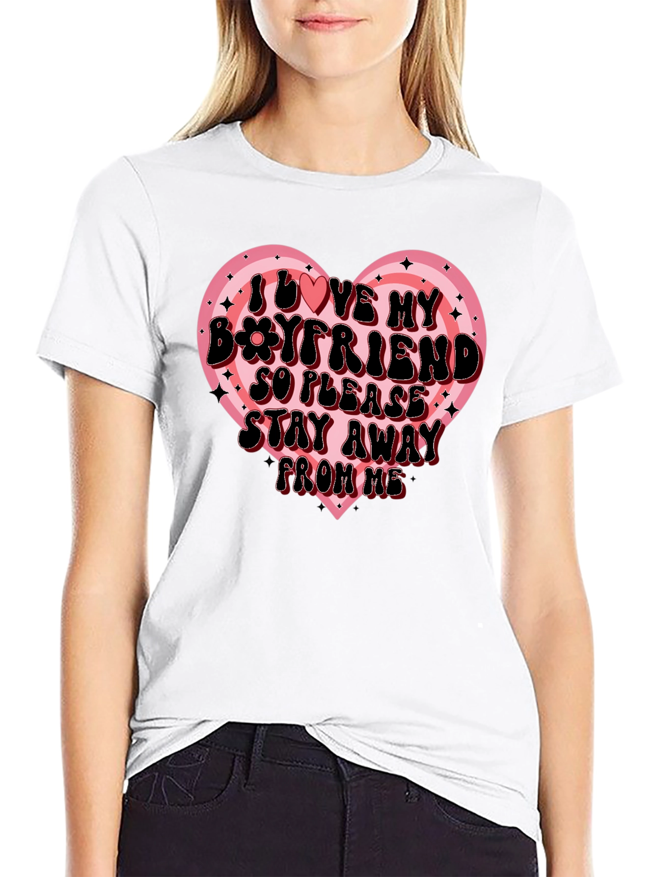 I Love My Boyfriend Graphic Tee