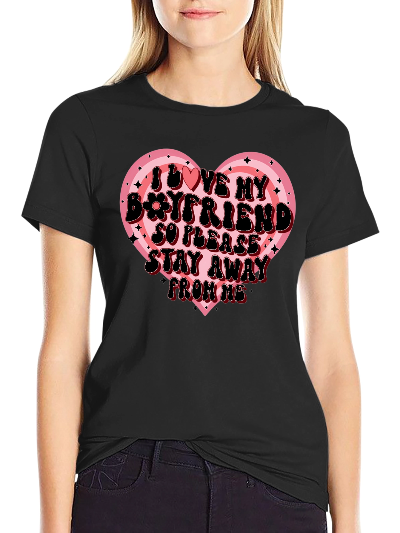 I Love My Boyfriend Graphic Tee