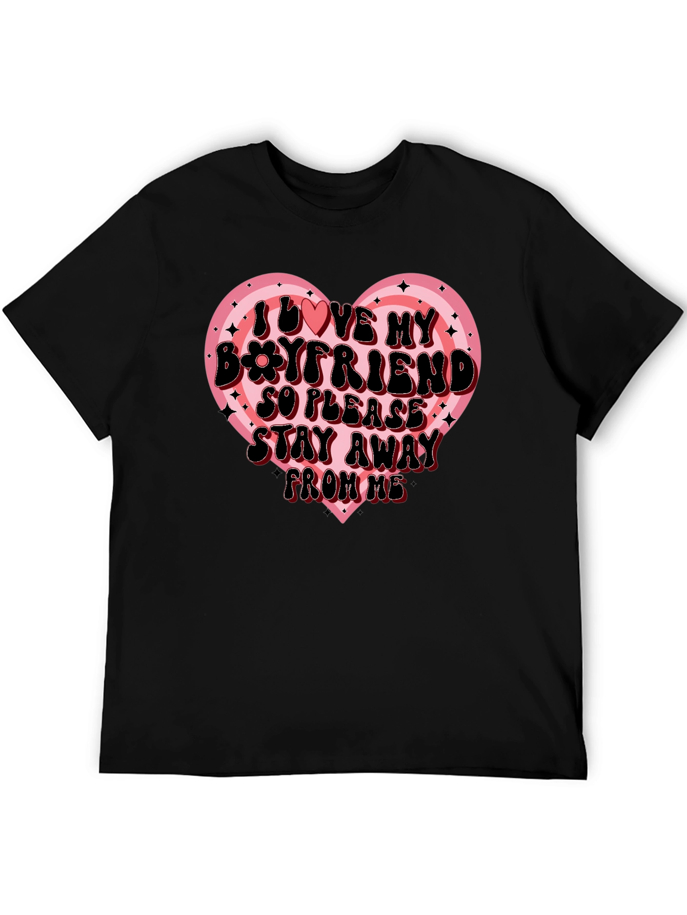 I Love My Boyfriend Graphic Tee