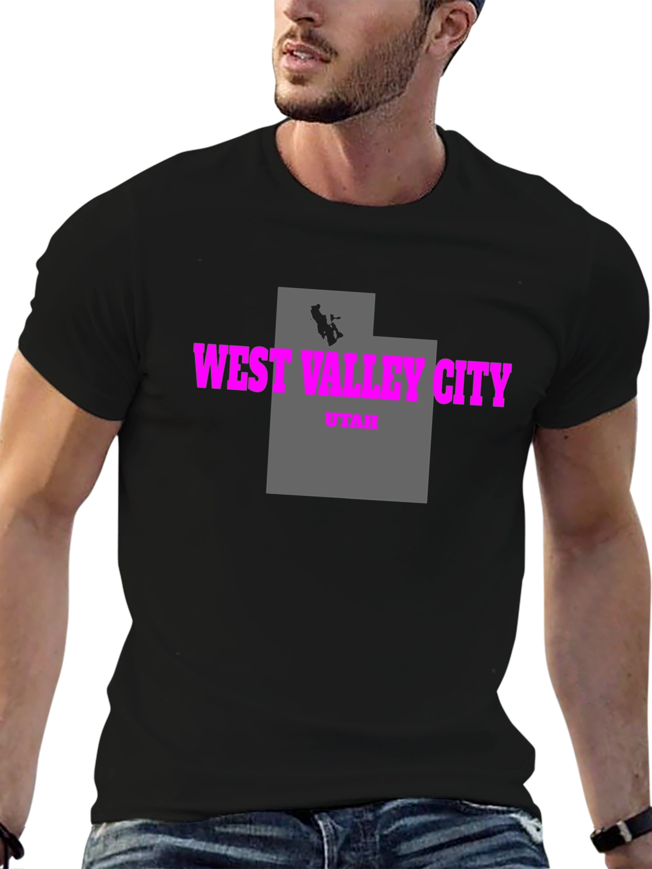 West Valley City Utah Tee - Black
