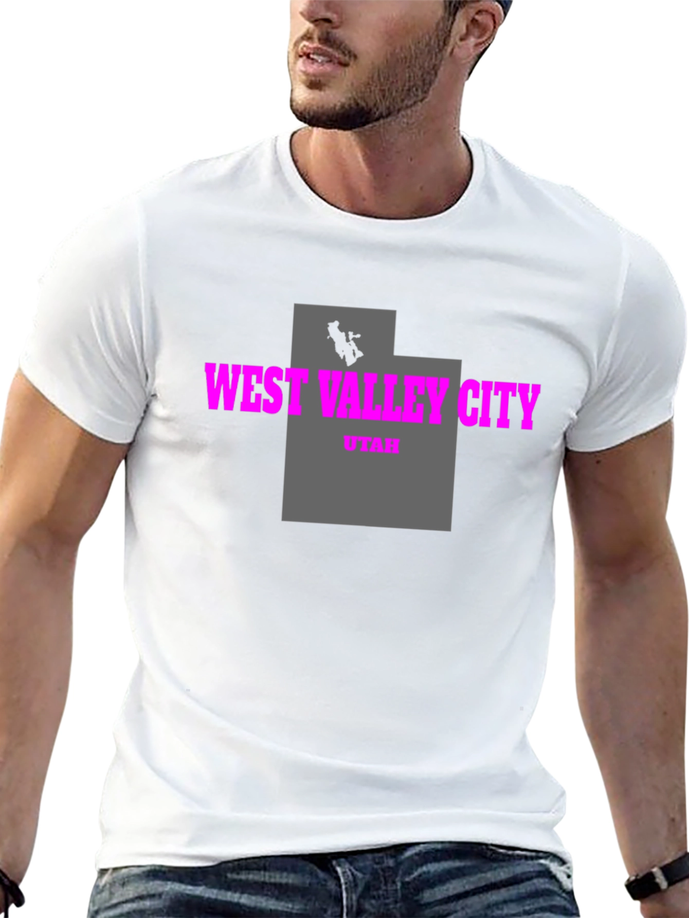 West Valley City Utah Tee - Black