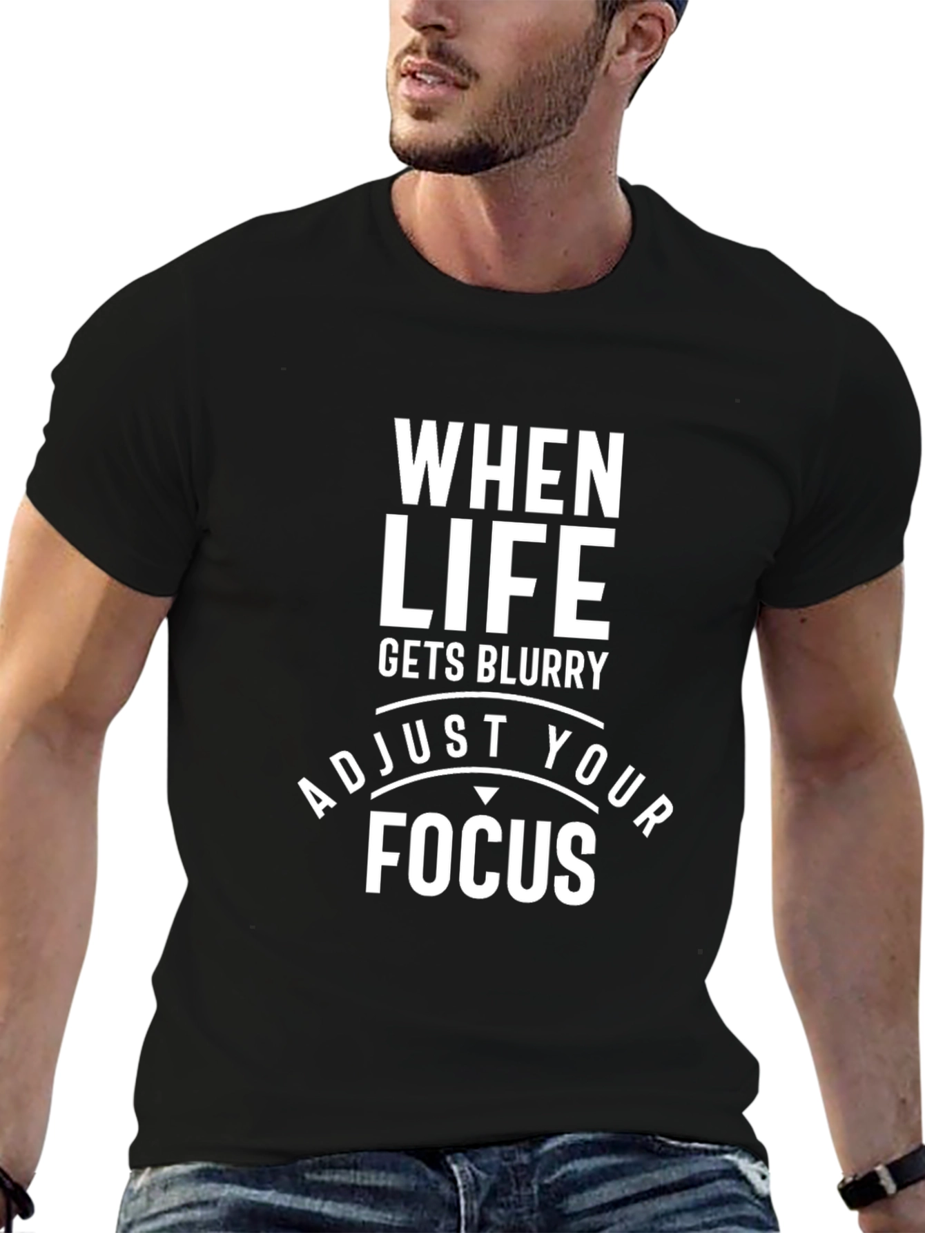 When Life Gets Blurry Graphic Tee