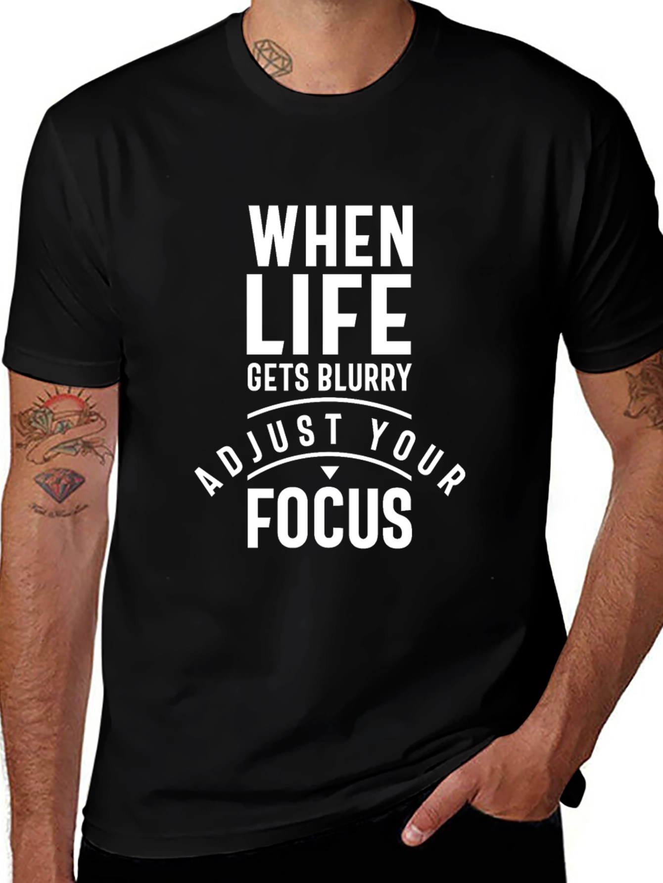 When Life Gets Blurry Graphic Tee