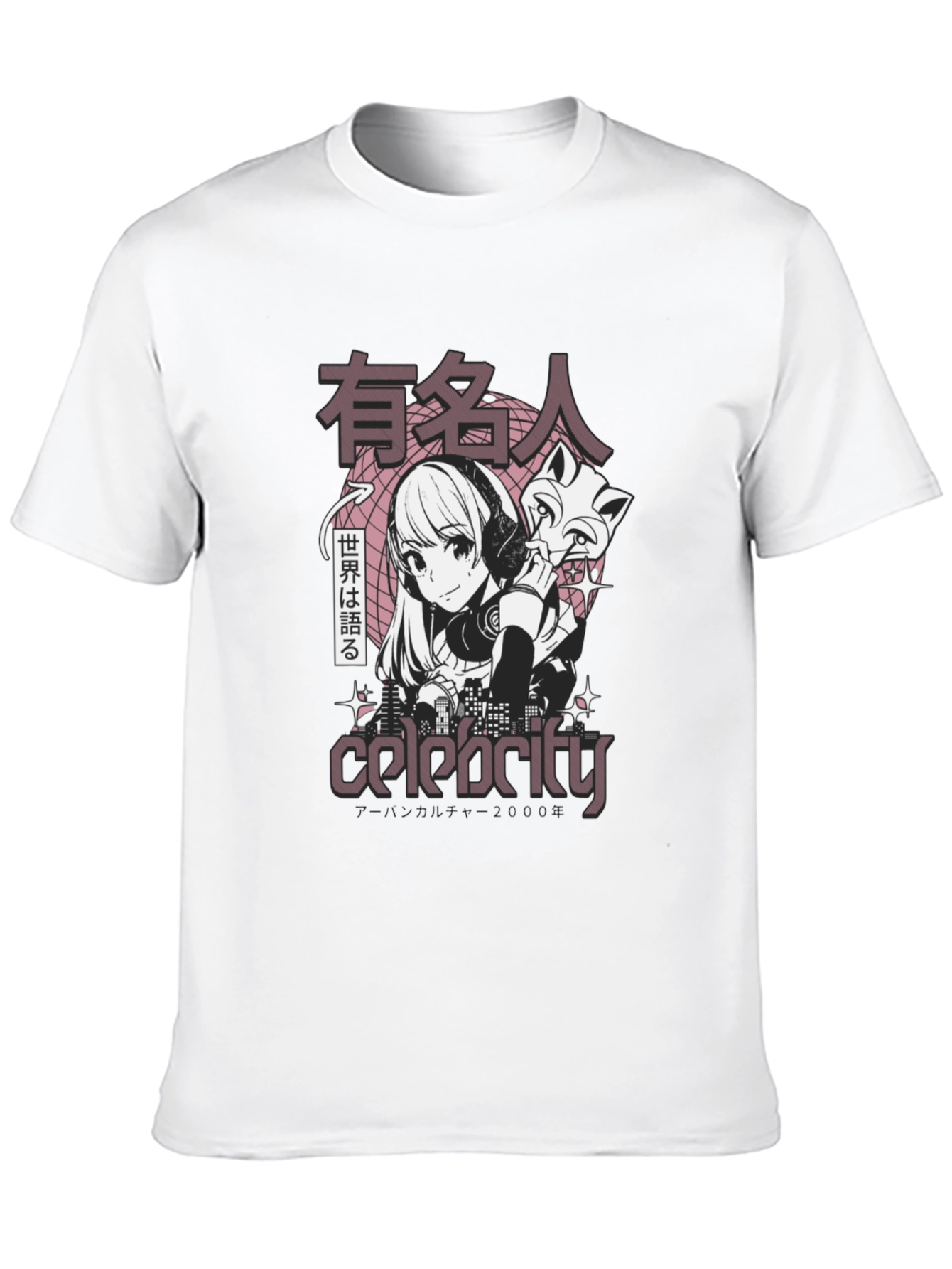 Anime Girl Graphic T-Shirt