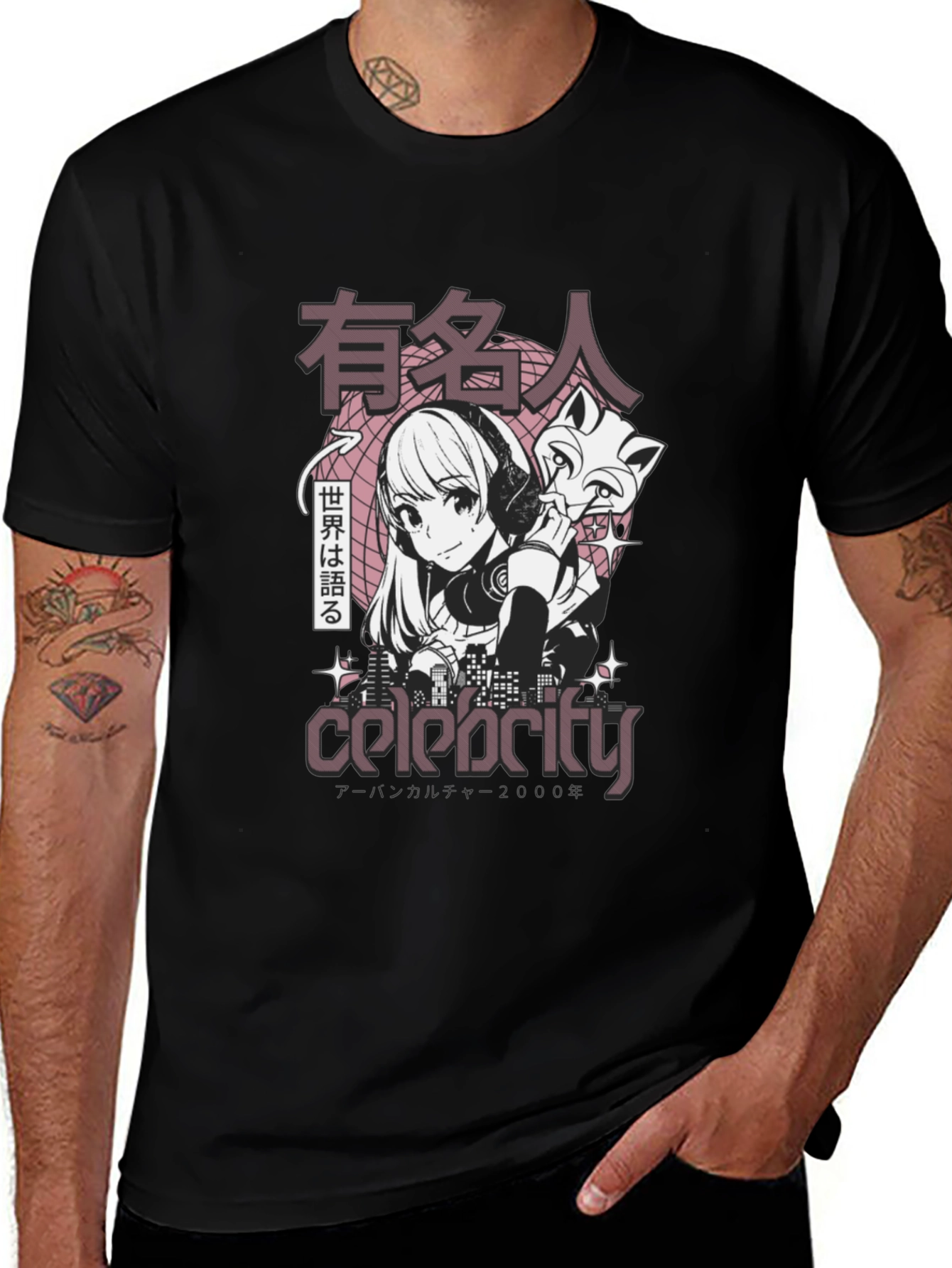 Anime Girl Graphic T-Shirt
