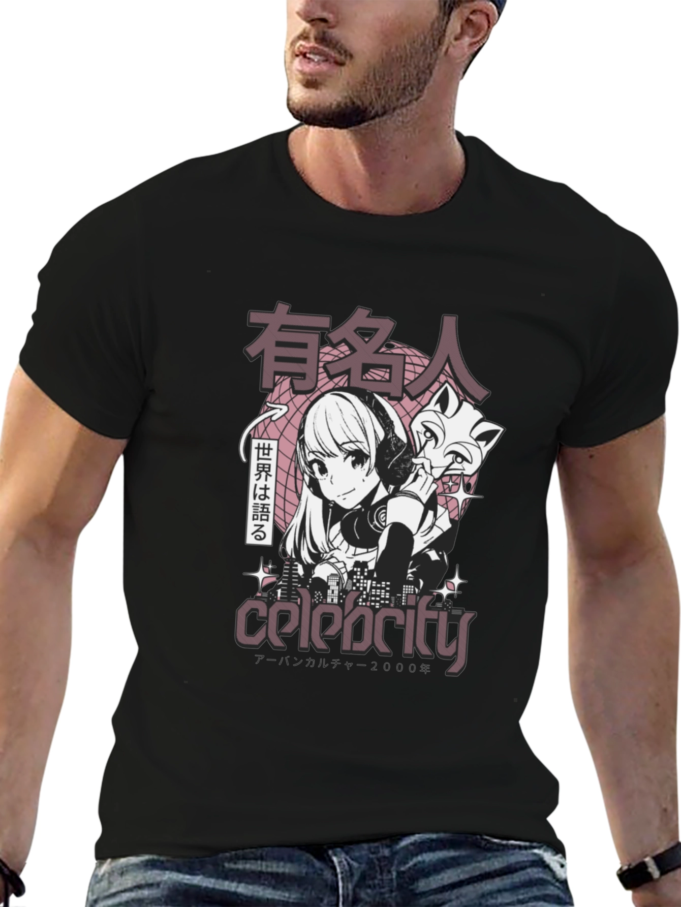 Anime Girl Graphic T-Shirt