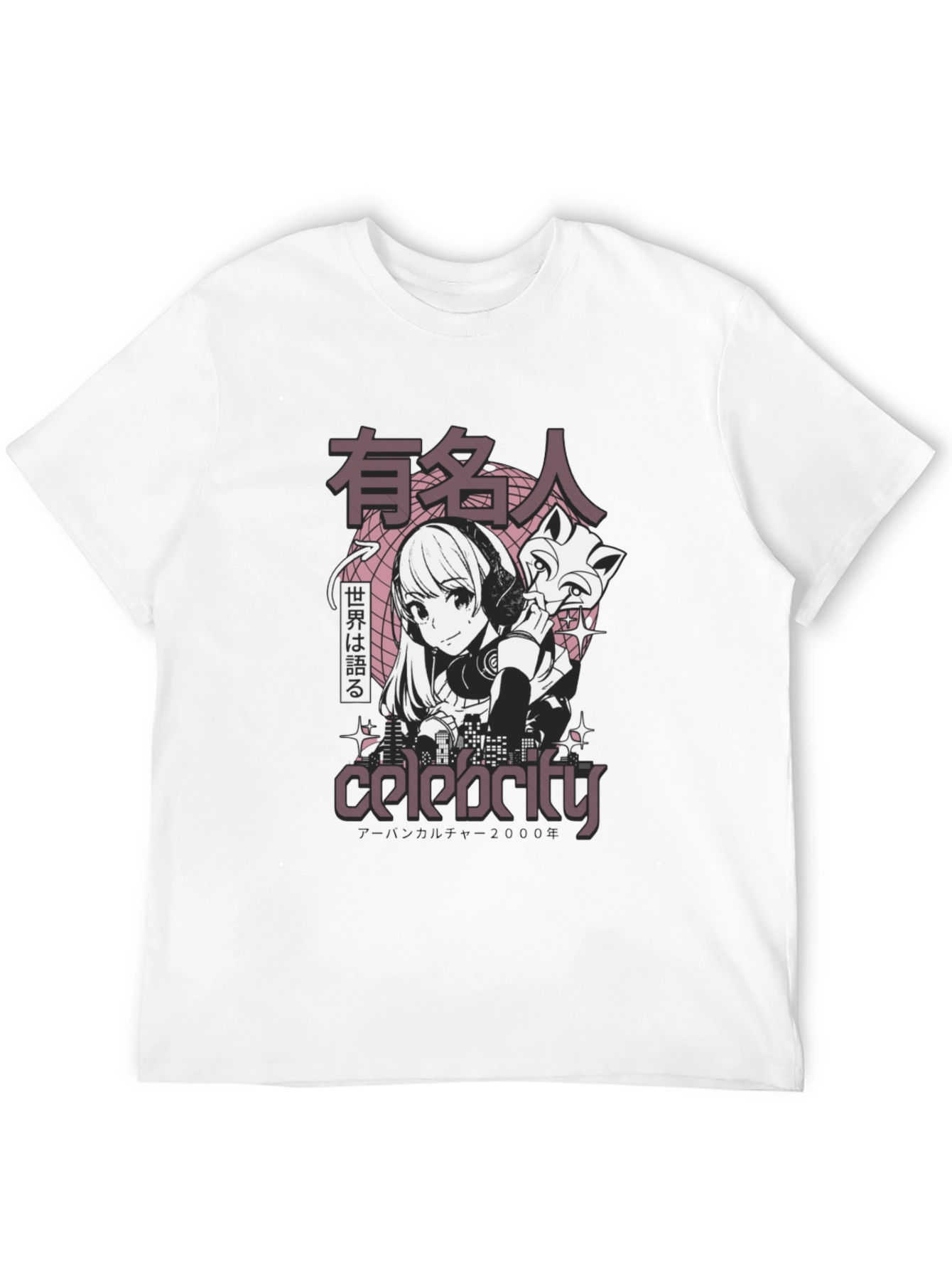 Anime Girl Graphic T-Shirt