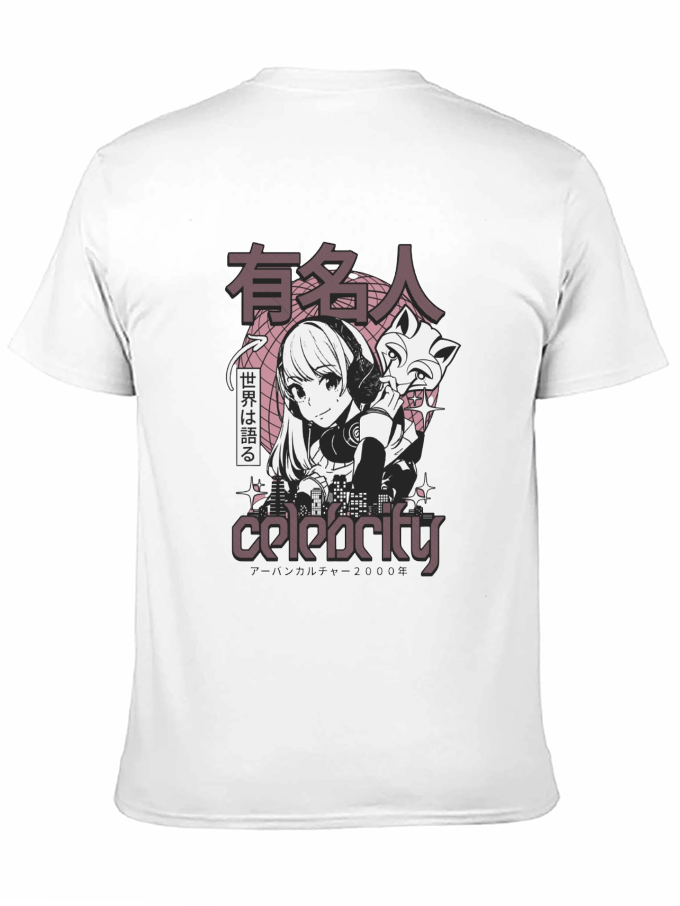 Anime Girl Graphic T-Shirt