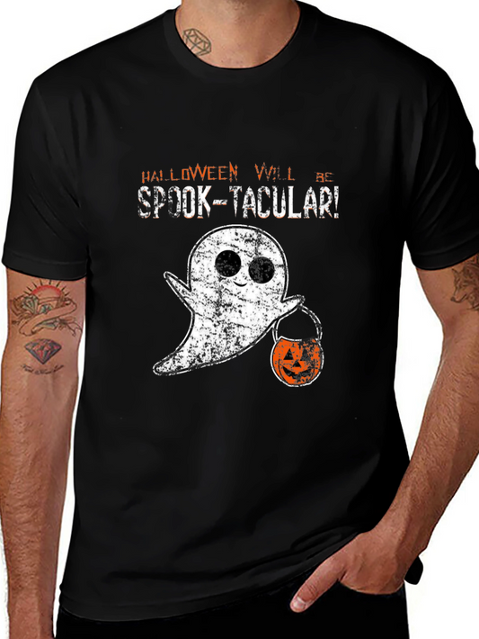 Spook-tacular Halloween Ghost T-Shirt