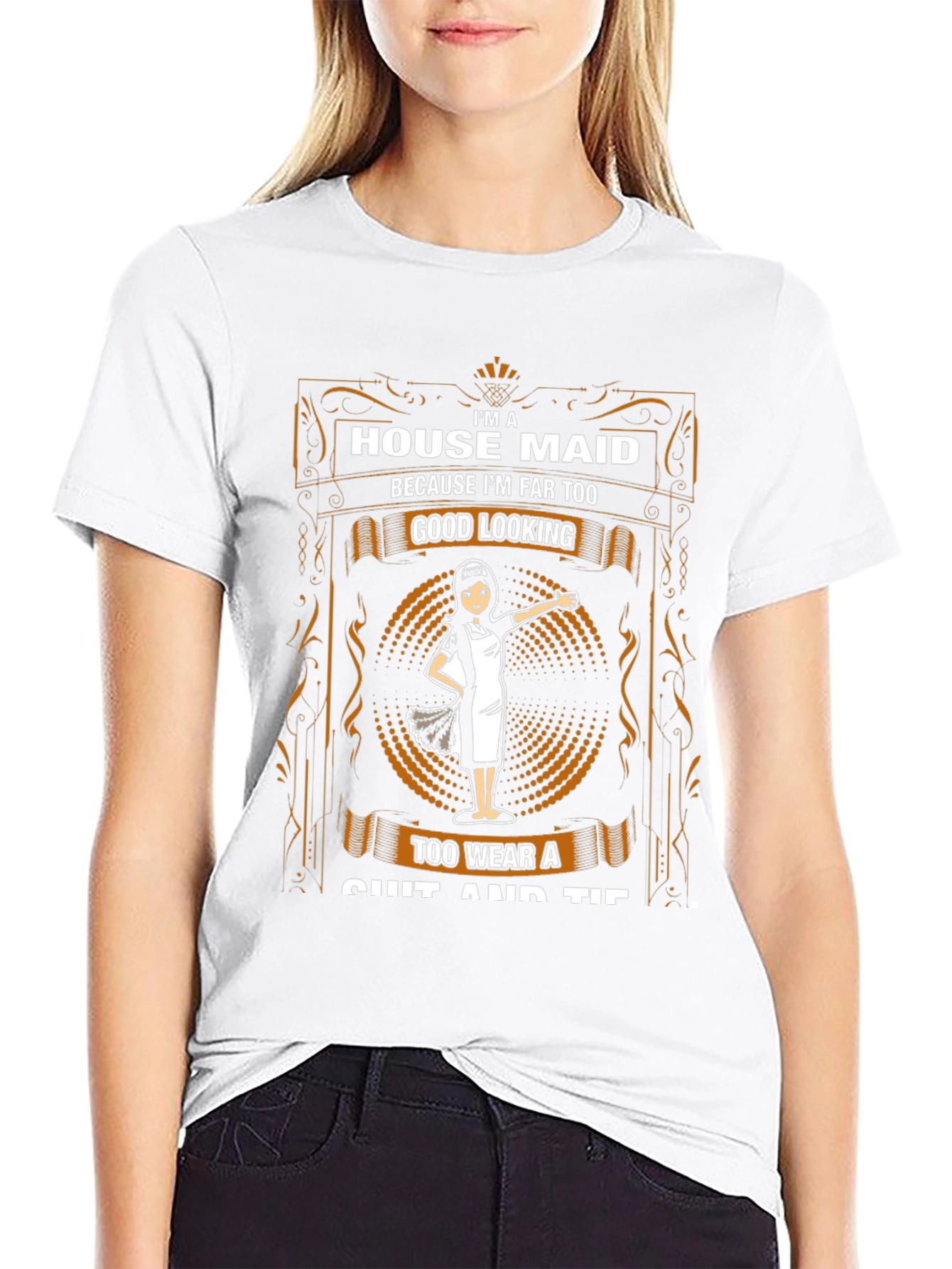 House Maid Graphic T-Shirt - Funny Maid Gift