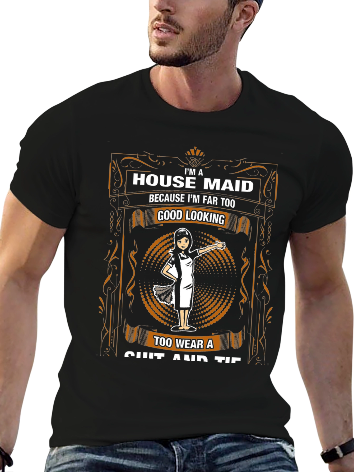 House Maid Graphic T-Shirt - Funny Maid Gift