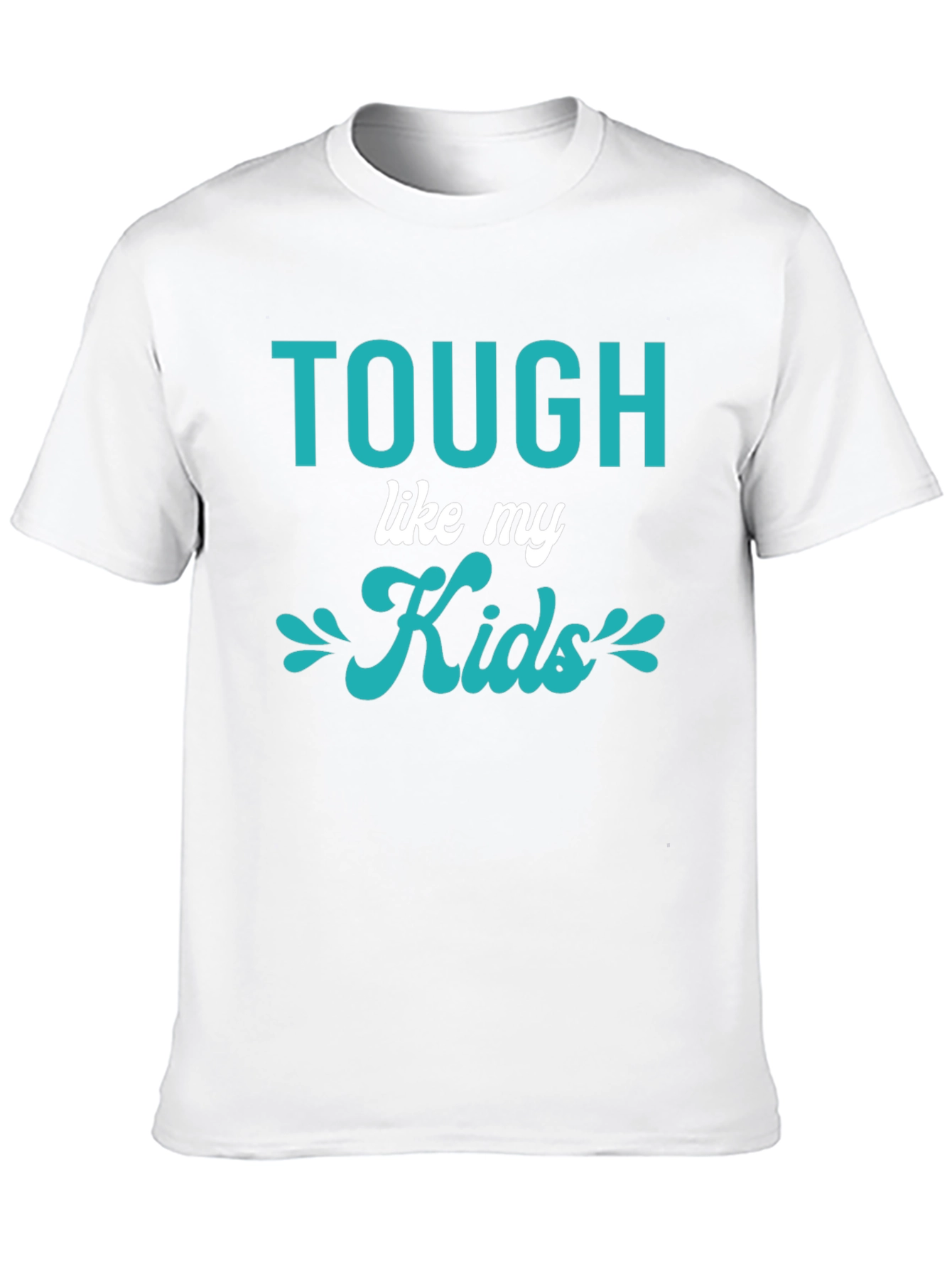 Tough Like My Kids Graphic T-Shirt - Black