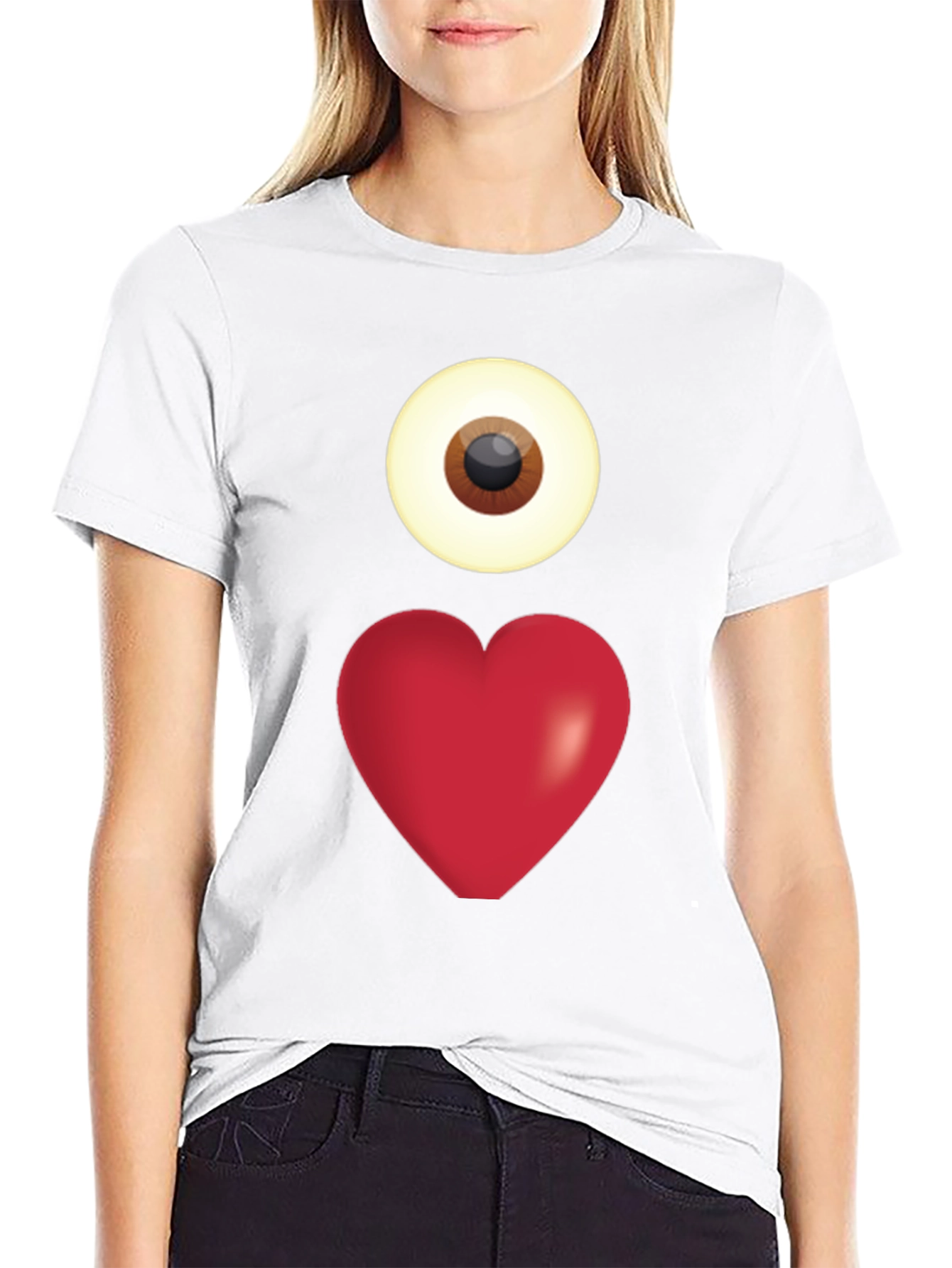 Eye Heart T-Shirt - Express Your Feelings!