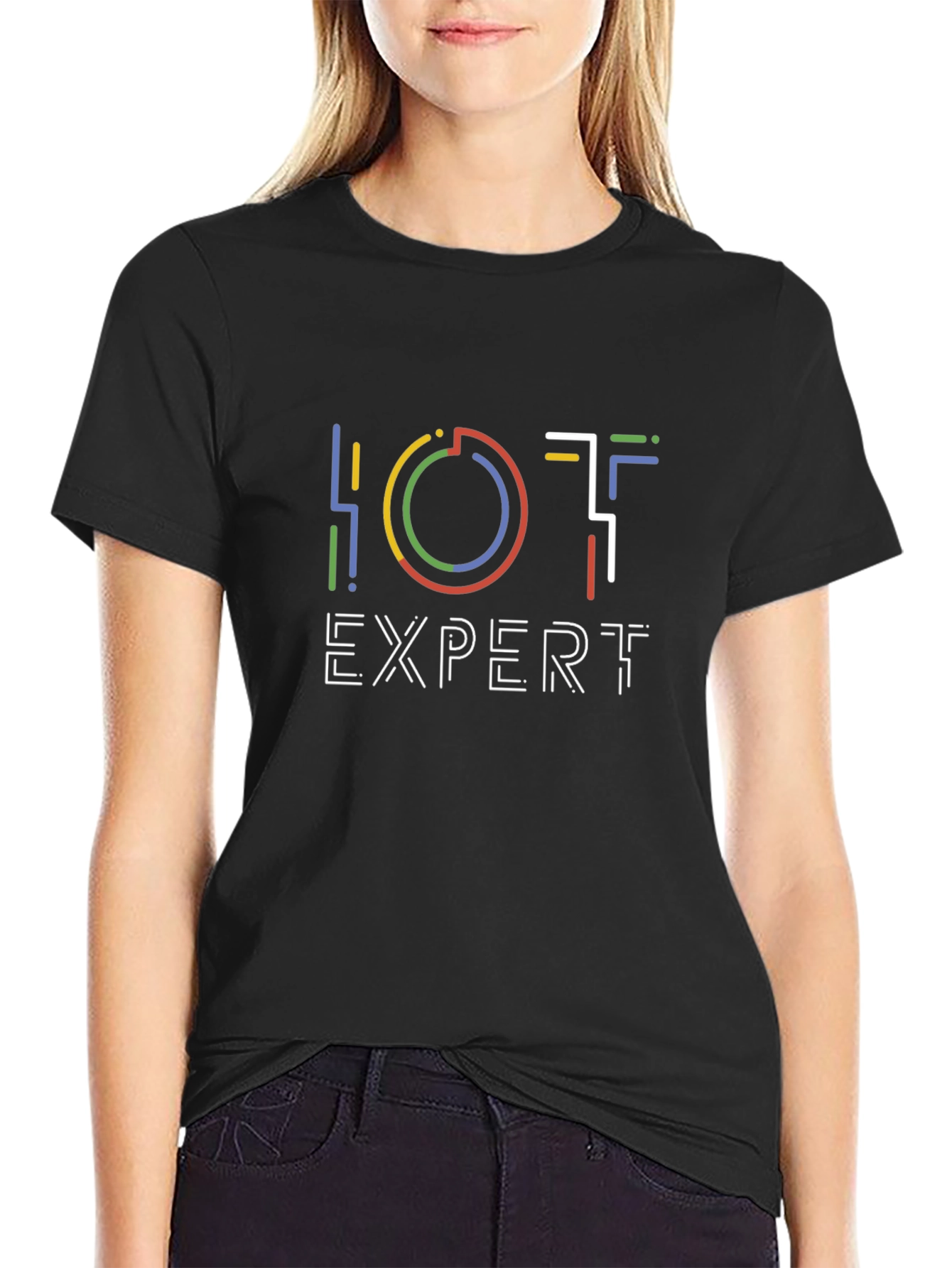 IoT Expert Black T-Shirt