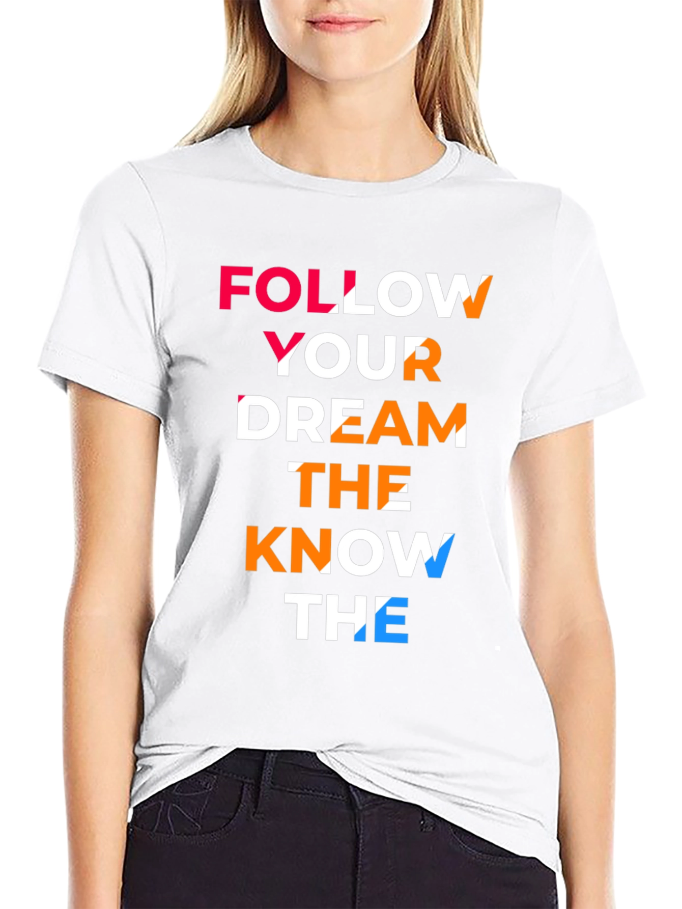 Motivational Graphic Print Mens Black T-Shirt