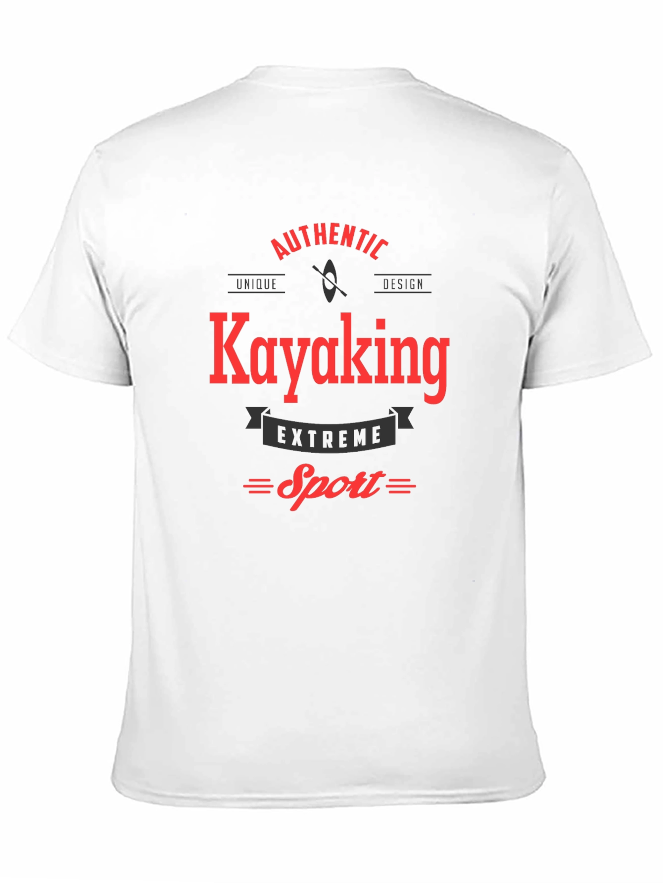 Authentic Kayaking Extreme Sport T-Shirt