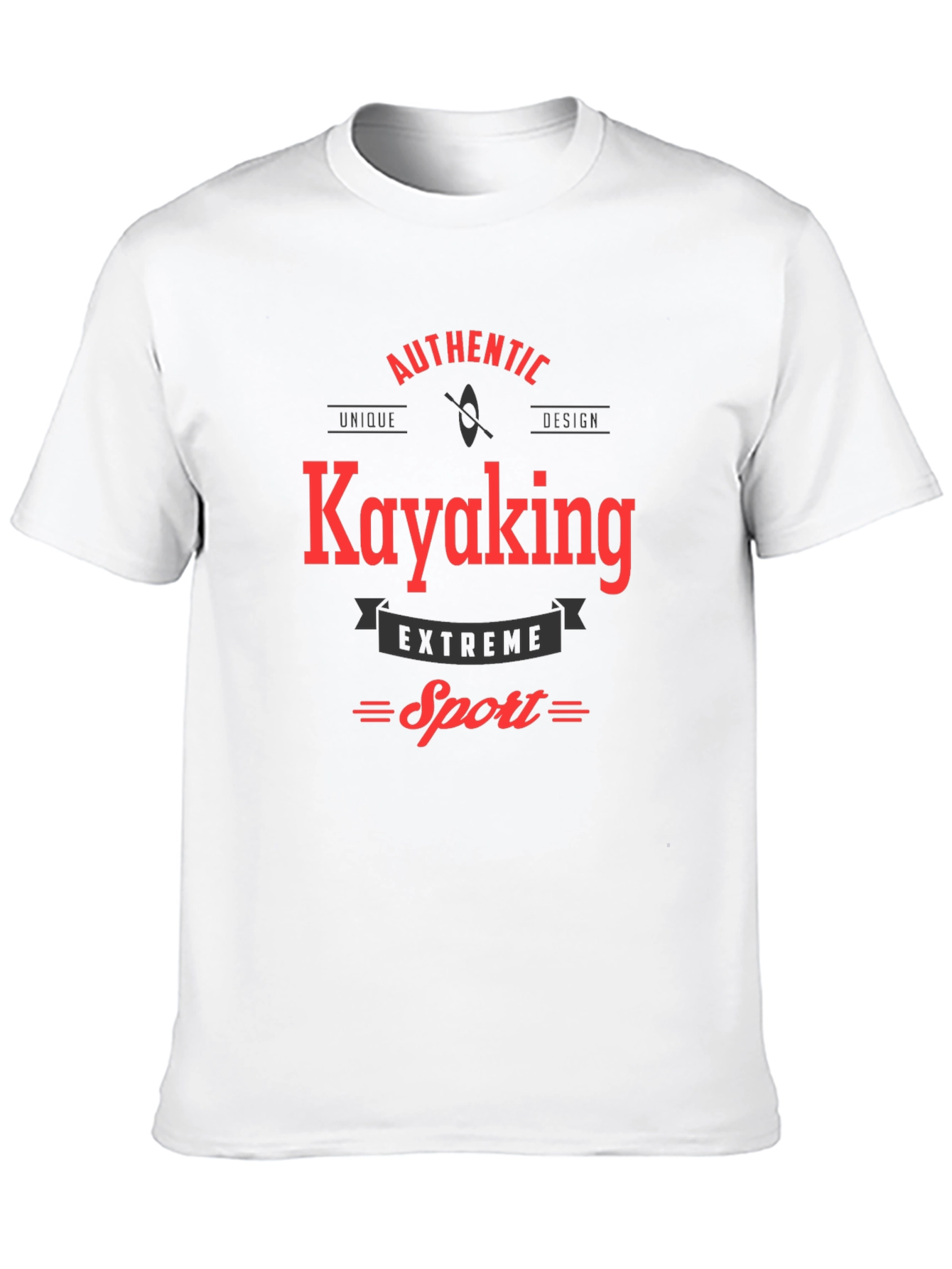 Authentic Kayaking Extreme Sport T-Shirt