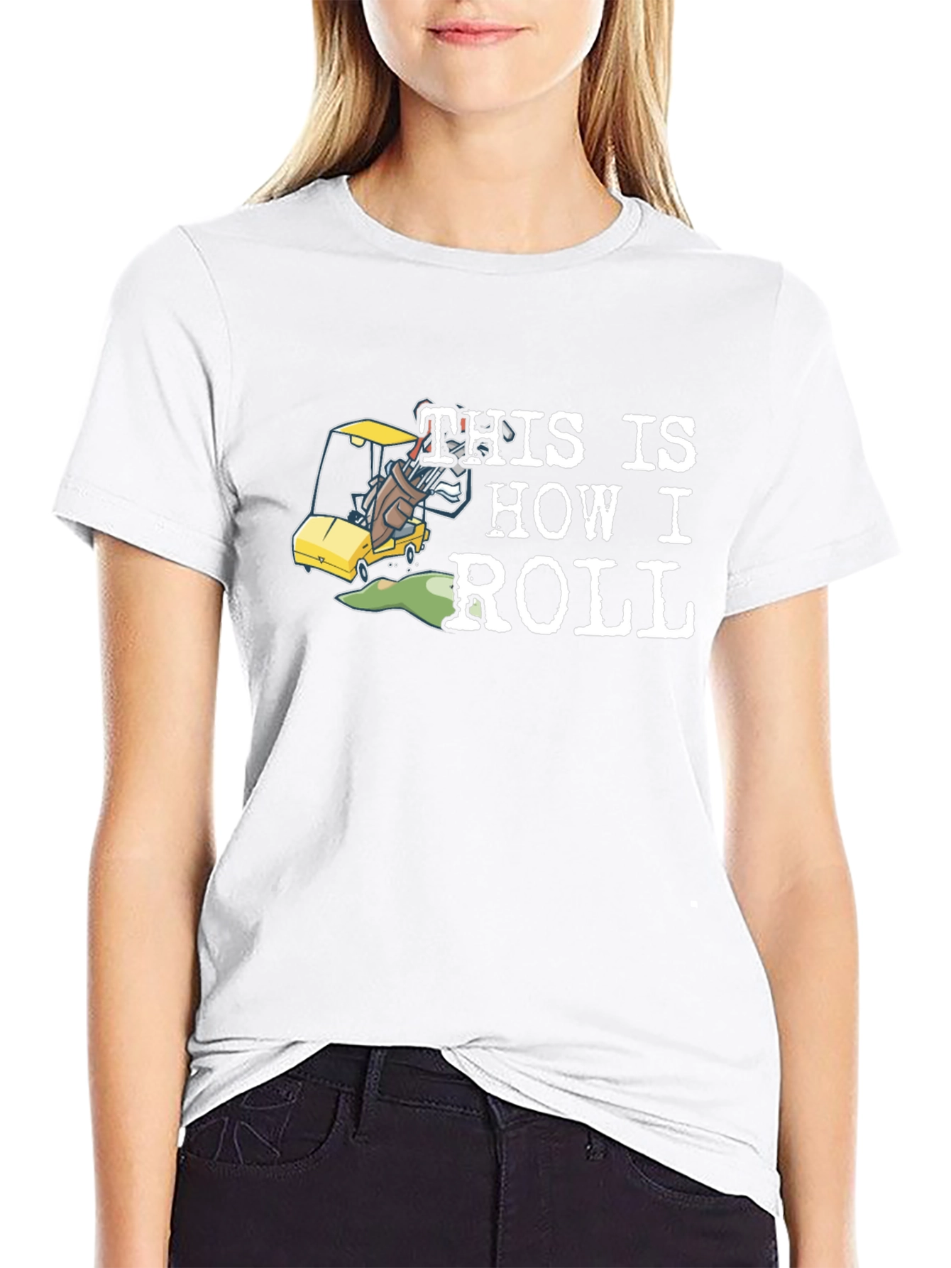 This is How I Roll Golfing T-Shirt