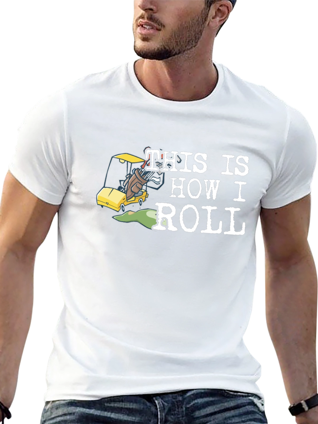 This is How I Roll Golfing T-Shirt