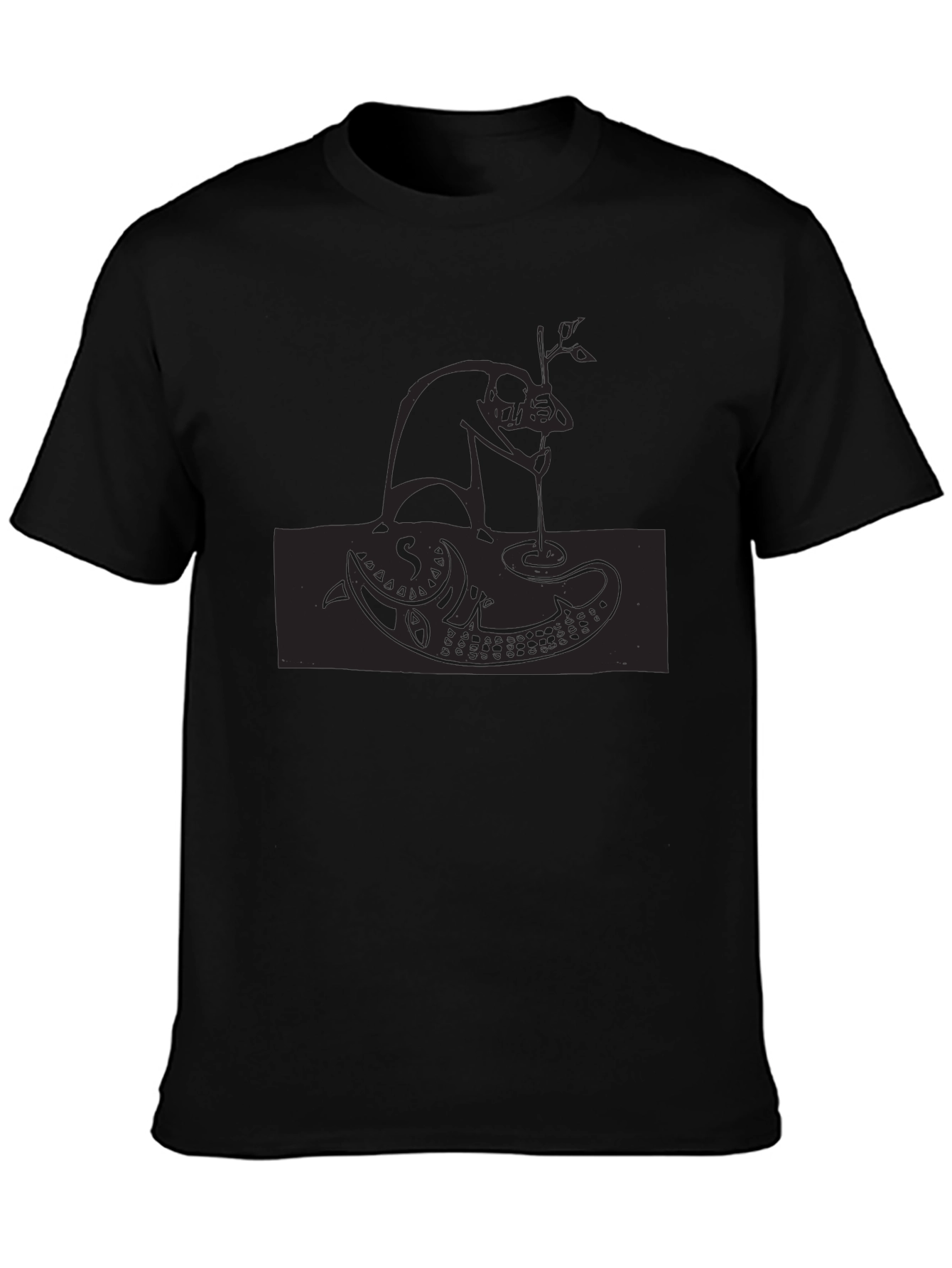 Dark Graphic Tee - Man Planting Life
