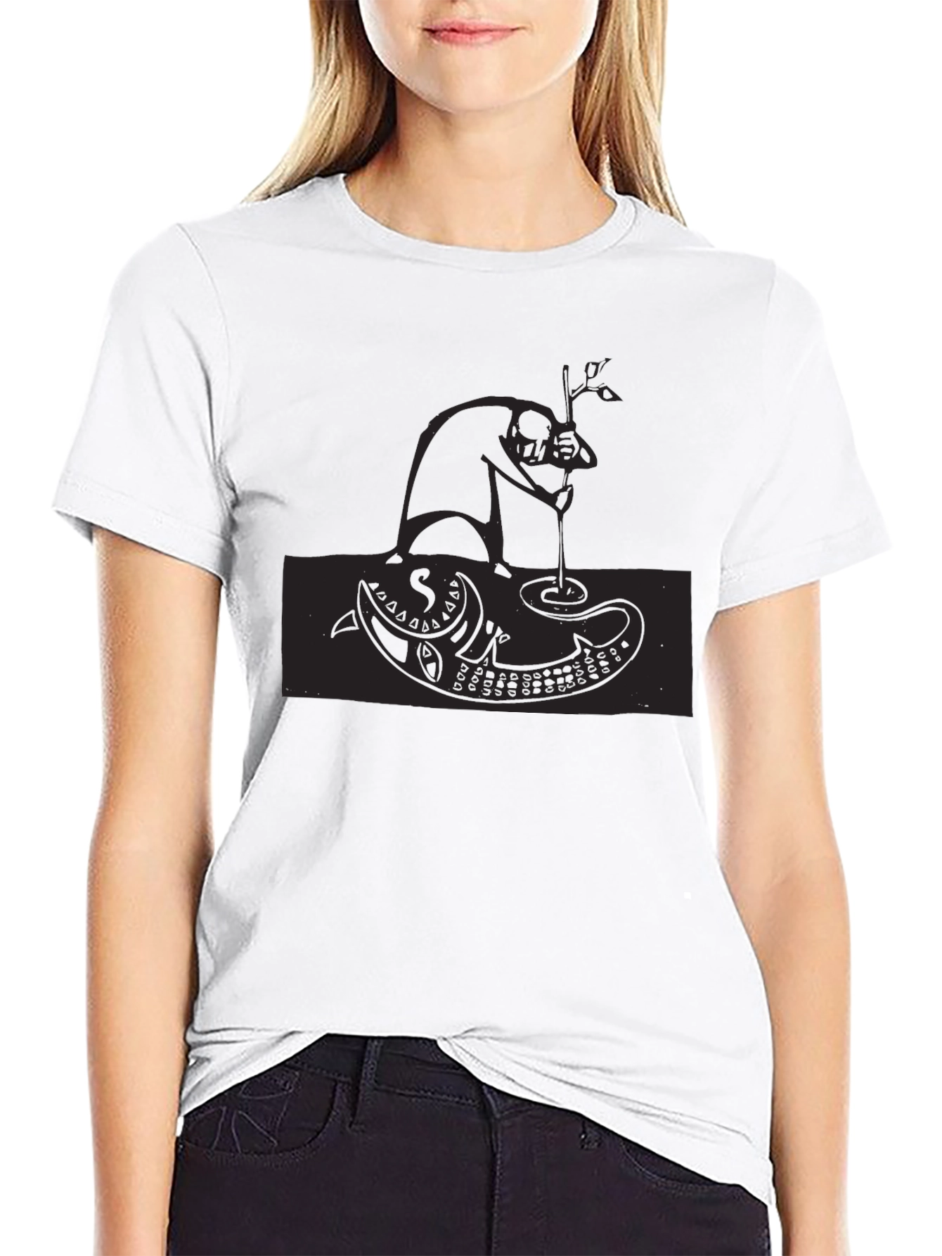Dark Graphic Tee - Man Planting Life