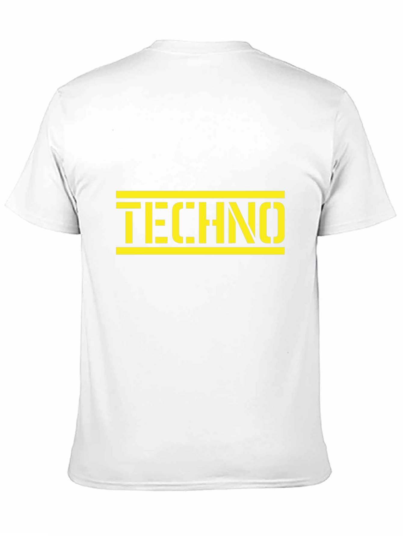 Techno Graphic Tee - Black Cotton