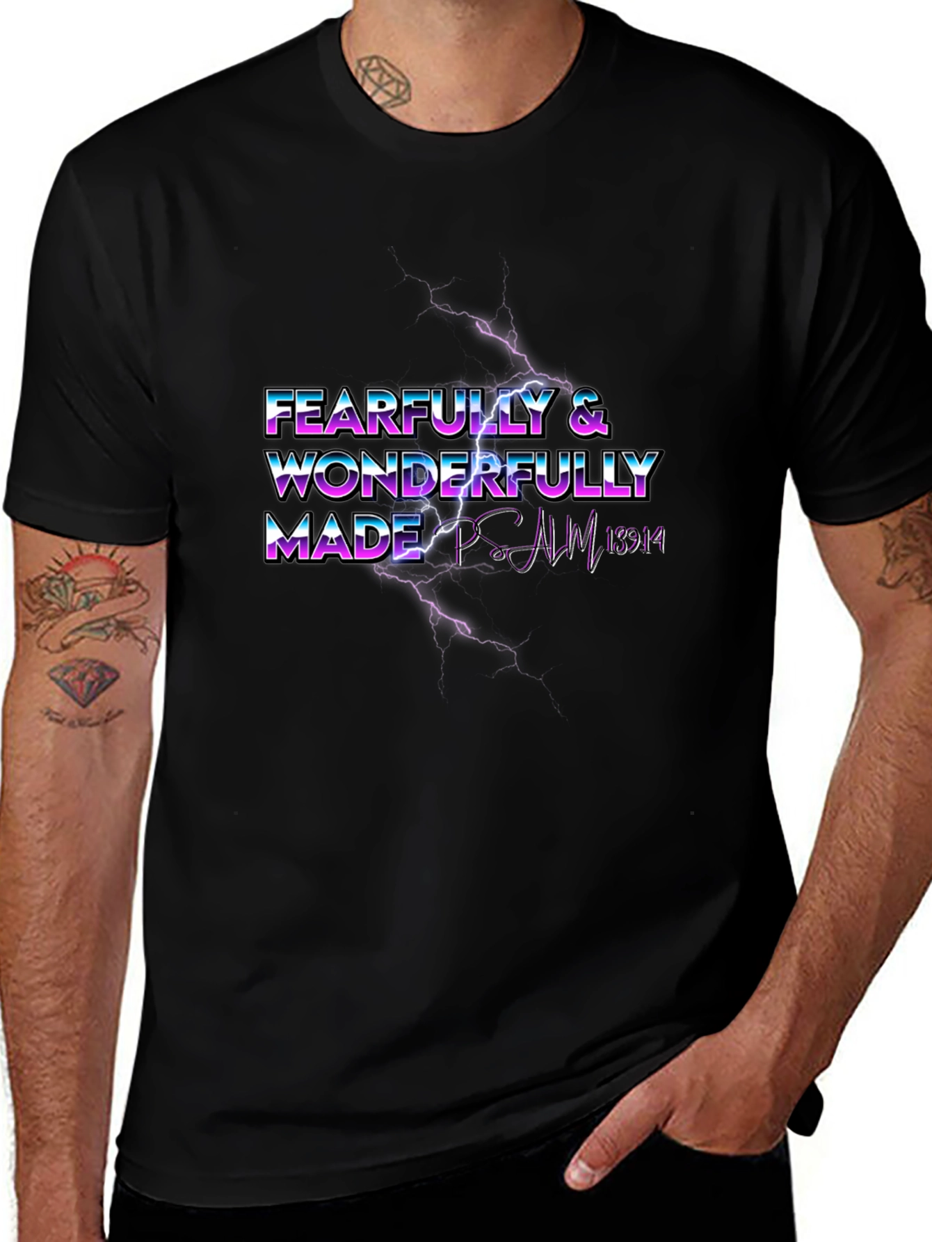 Fearfully & Wonderfully Made Graphic Tee