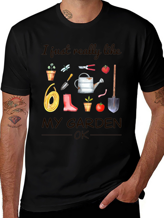 I Just Really Like My Garden Graphic T-Shirt