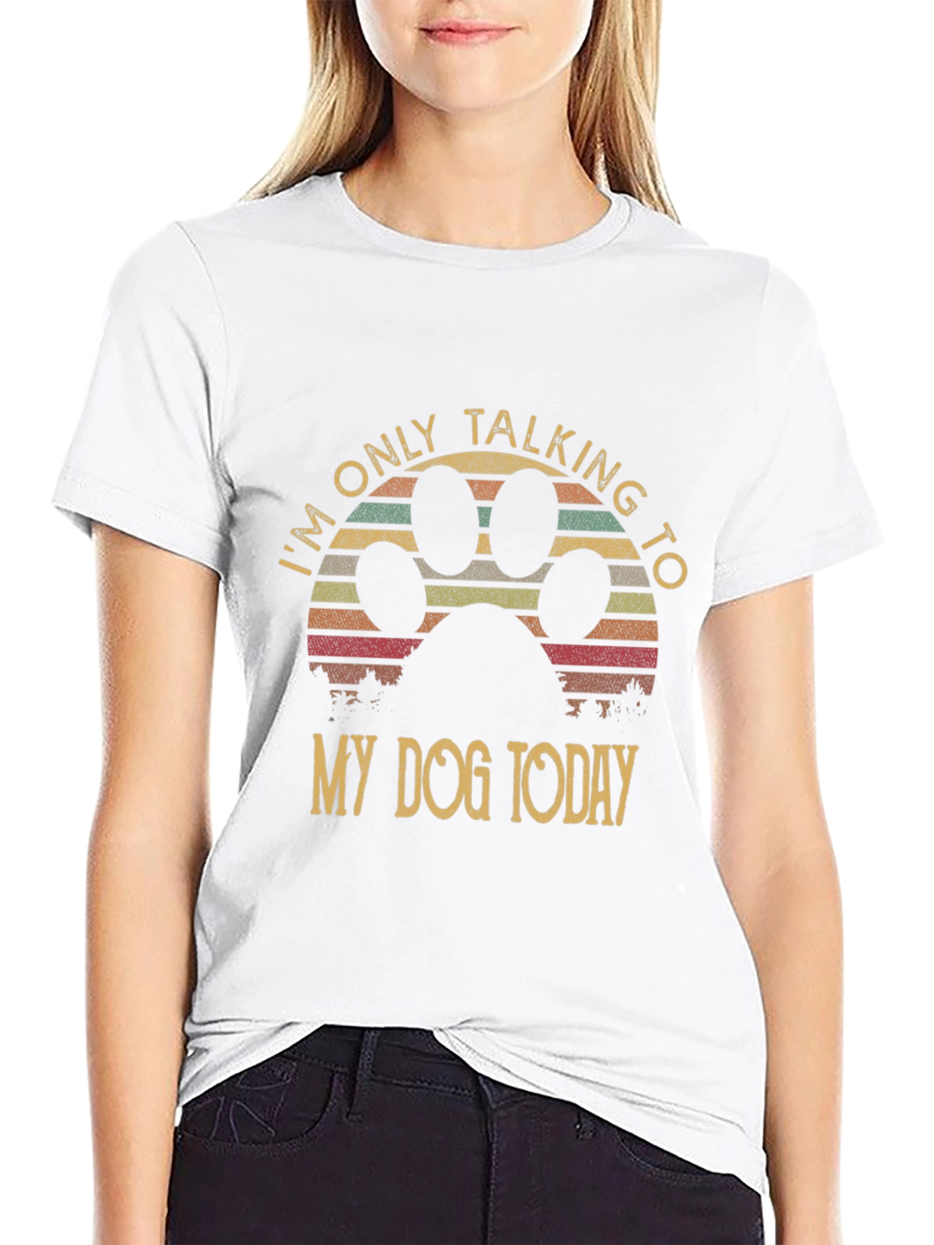 Im Only Talking To My Dog T-Shirt