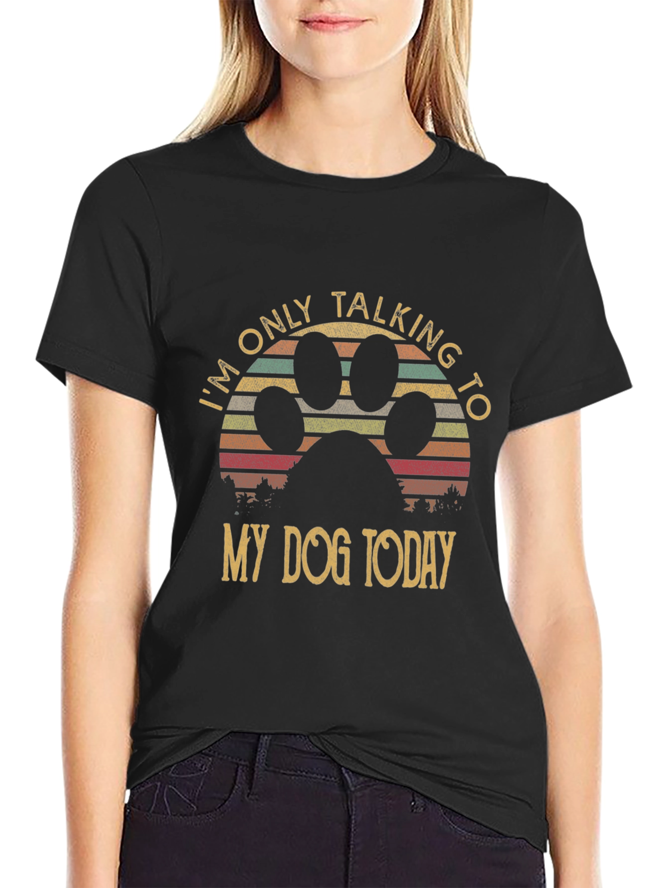 Im Only Talking To My Dog T-Shirt