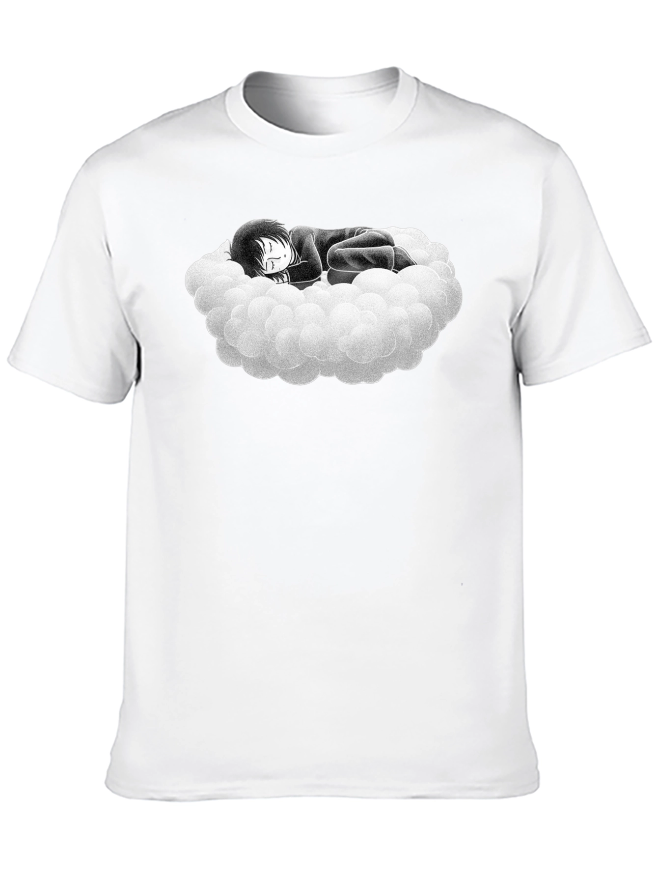 Dreamy Cloud Nap T-Shirt - Black