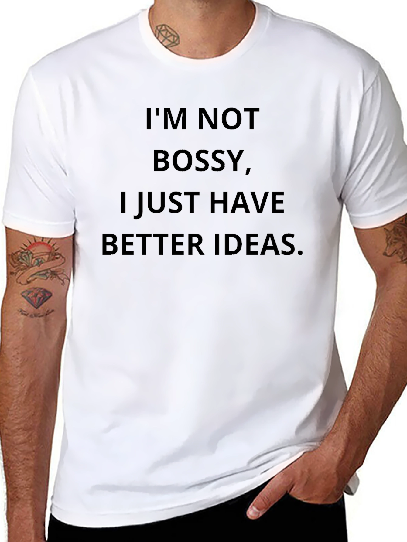 Im Not Bossy T-Shirt - Funny Slogan Tee