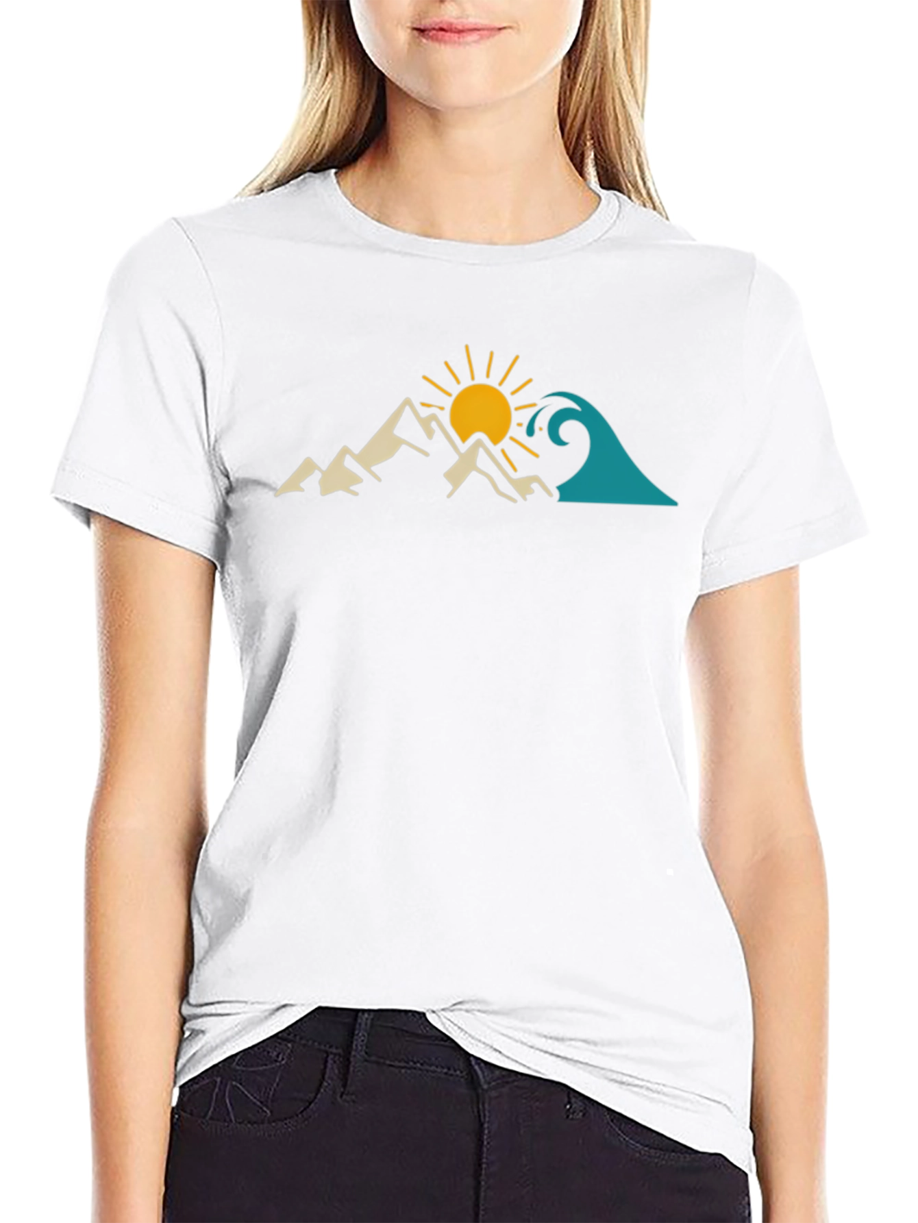 Mountain Wave Graphic Tee