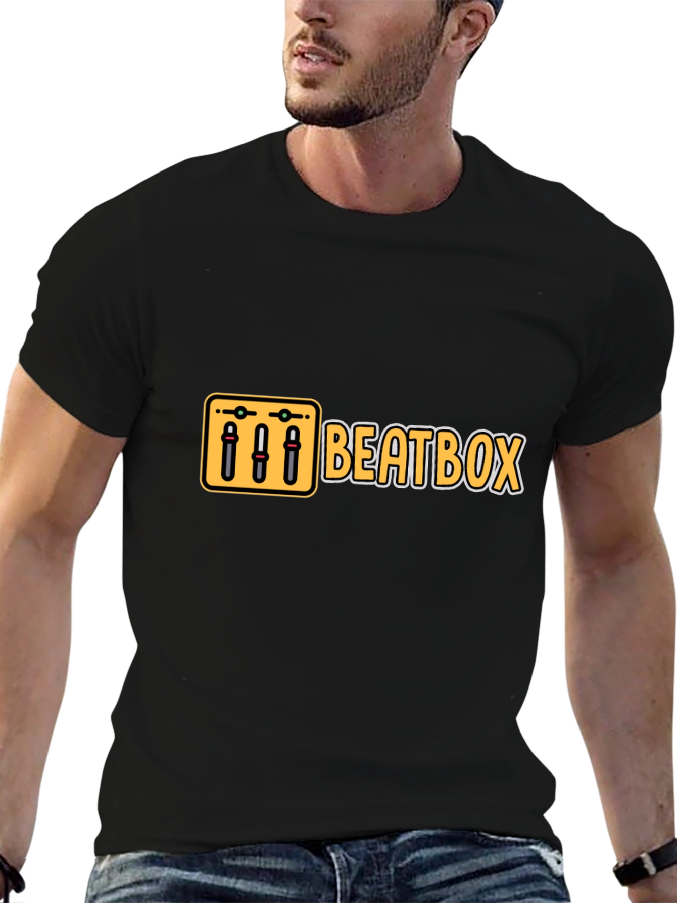 Beatbox Graphic Tee - Music Lovers T-Shirt
