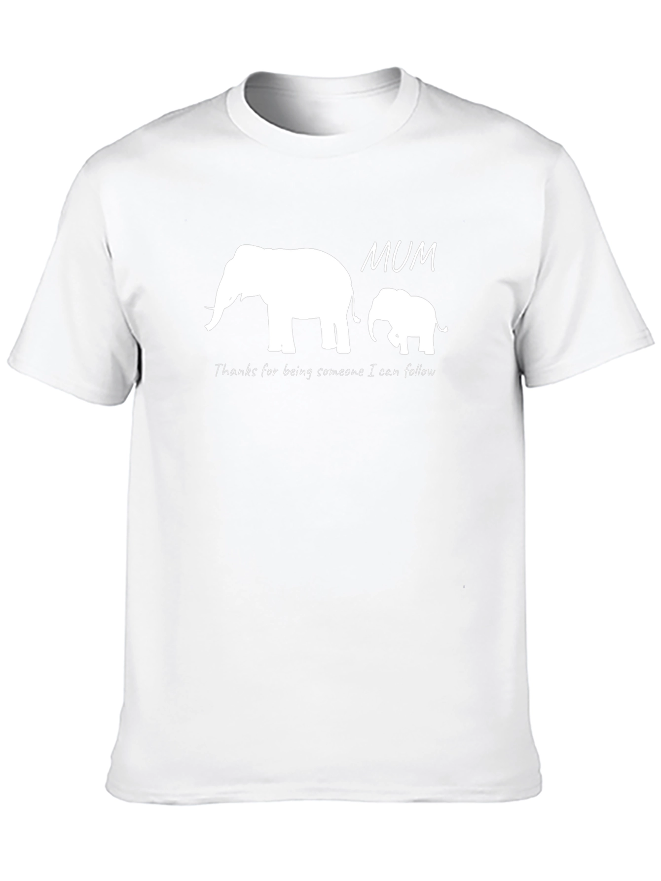 Mum Elephant T-Shirt - Someone I Can Follow