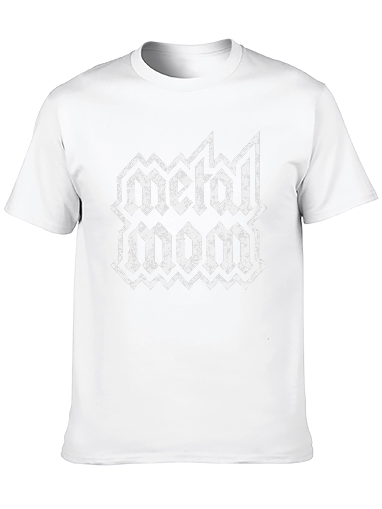 Metal Mom Graphic Tee - Rocker Mother T-Shirt