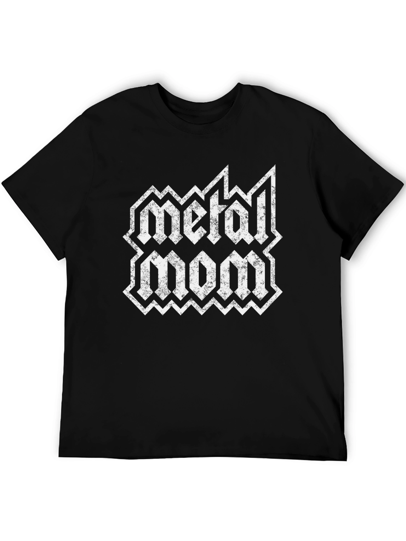 Metal Mom Graphic Tee - Rocker Mother T-Shirt