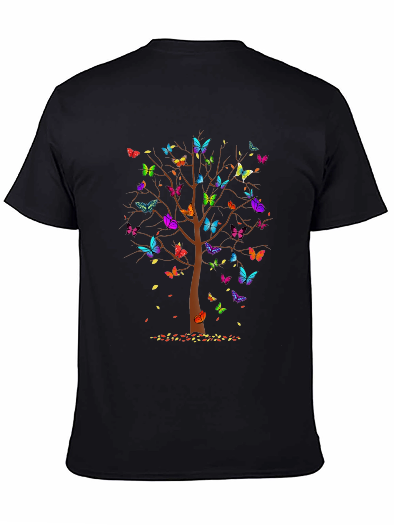 Butterfly Tree Graphic T-Shirt