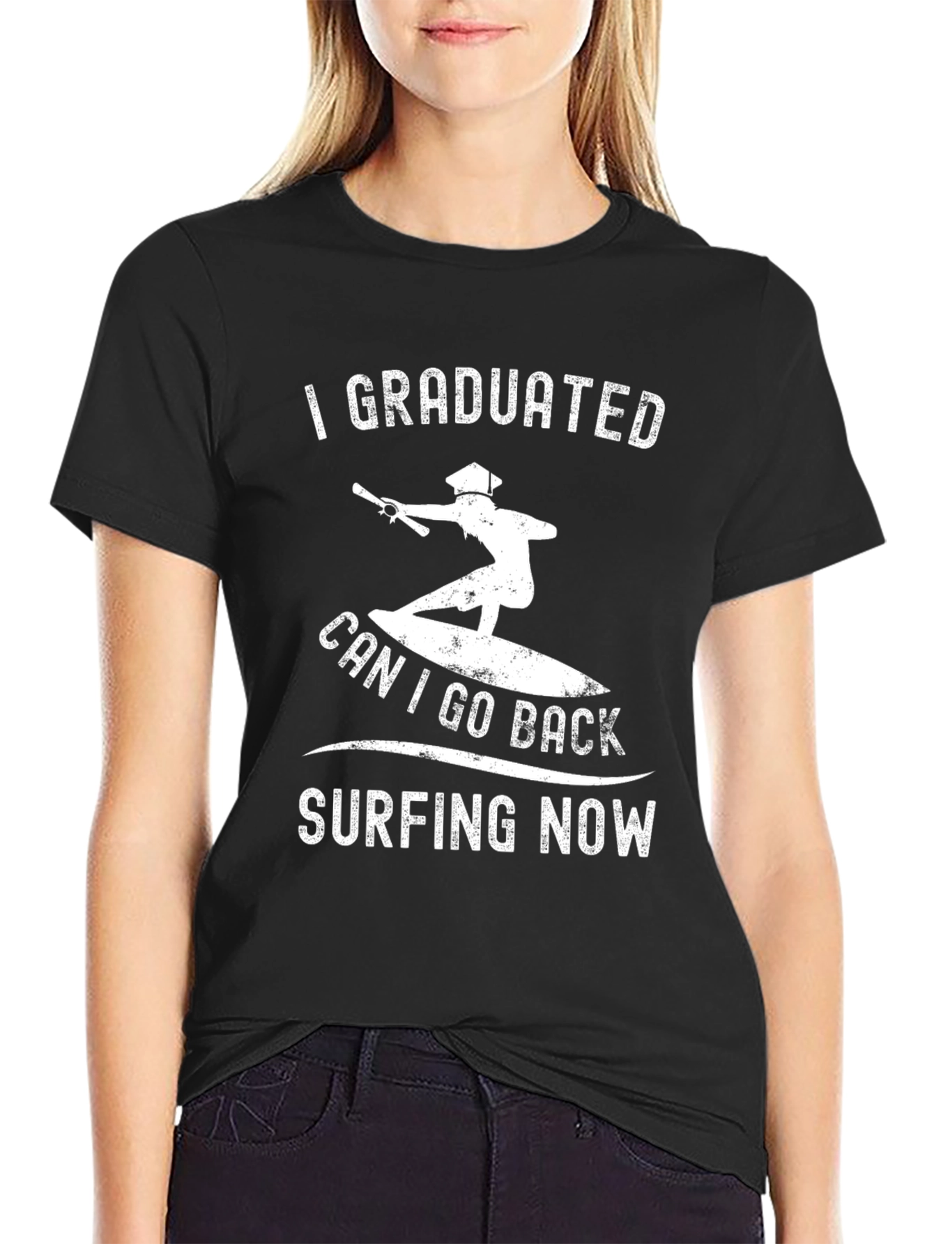 Graduation Surfing T-Shirt