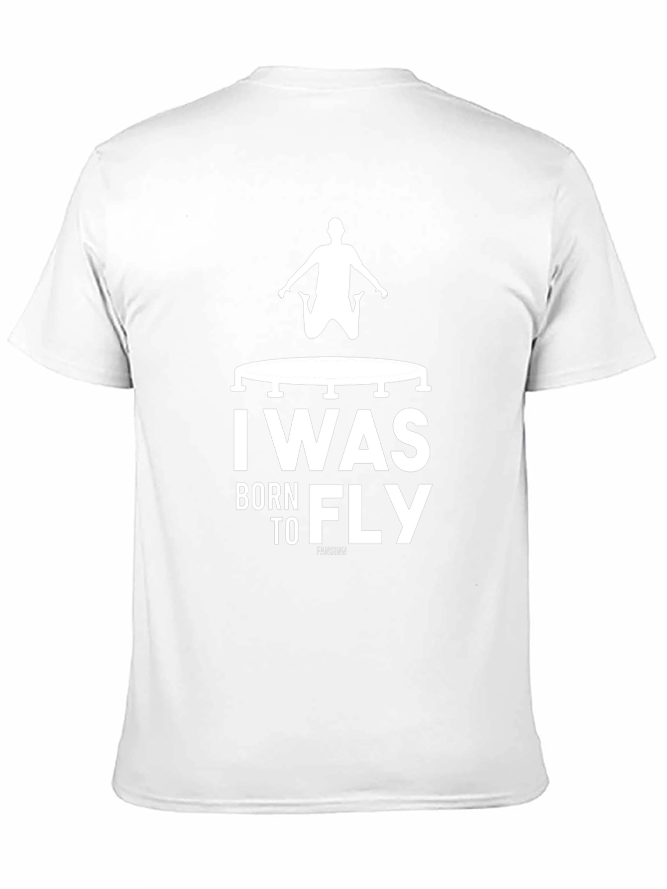 I Was Born to Fly Black T-Shirt