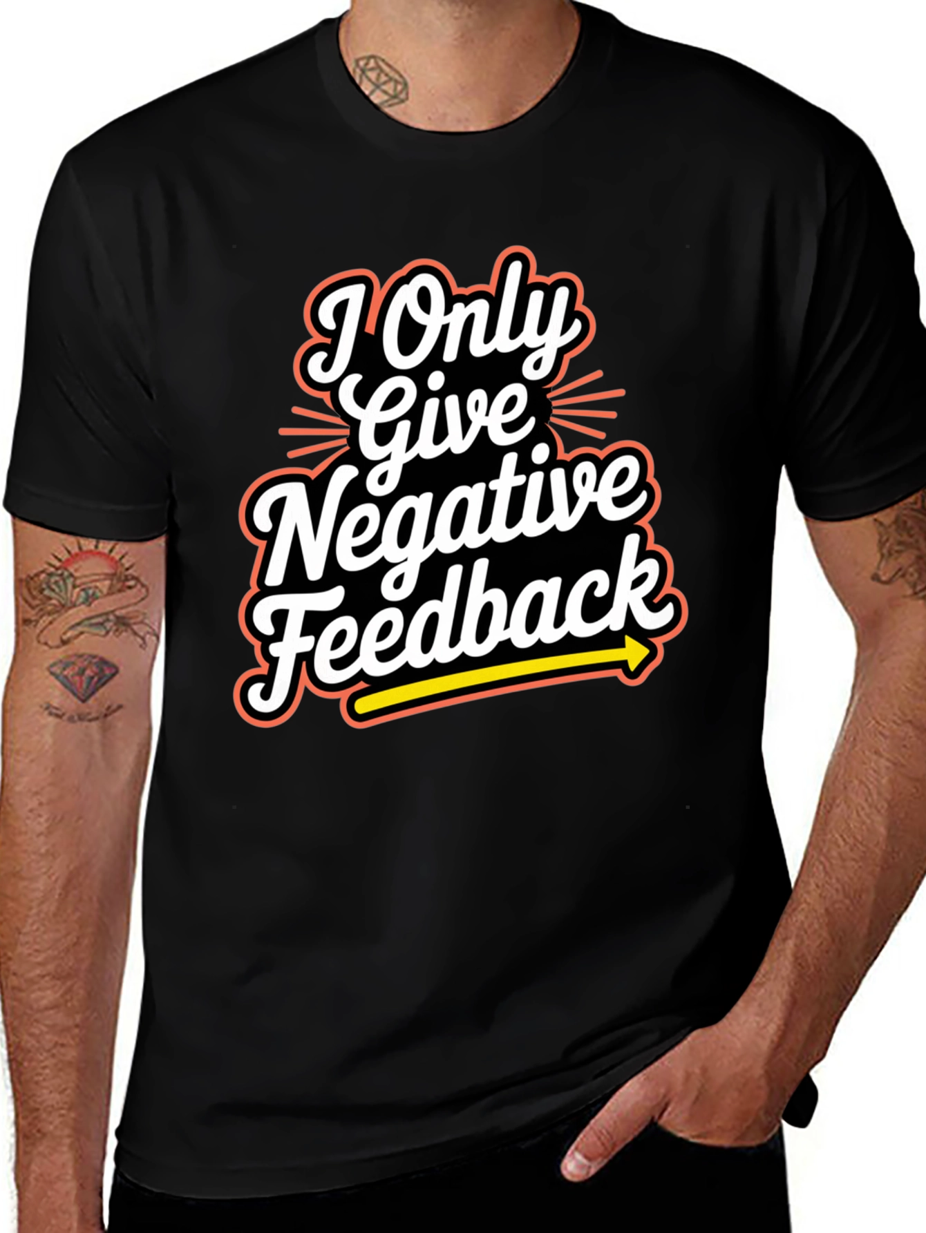 Negative Feedback Humor T-Shirt