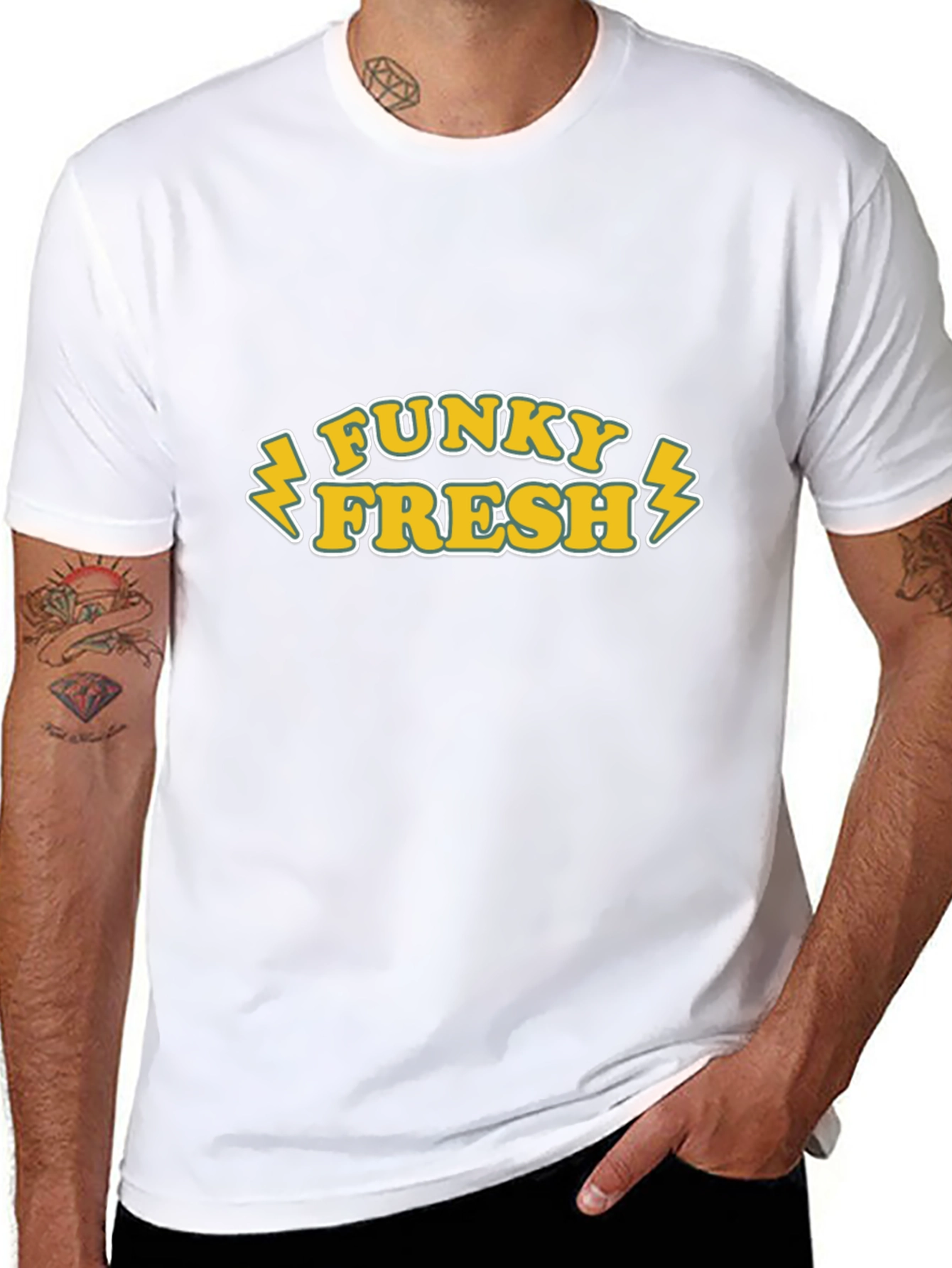 Funky Fresh Graphic Tee - Trendy Retro Style