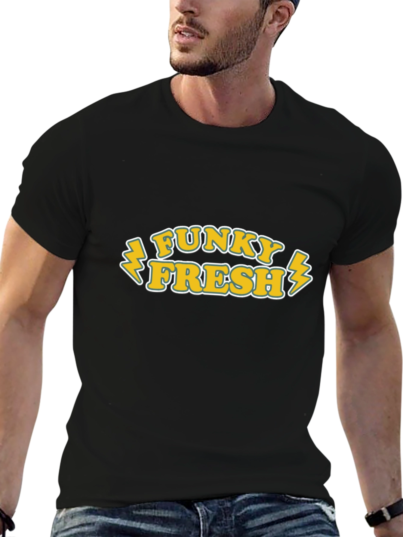 Funky Fresh Graphic Tee - Trendy Retro Style