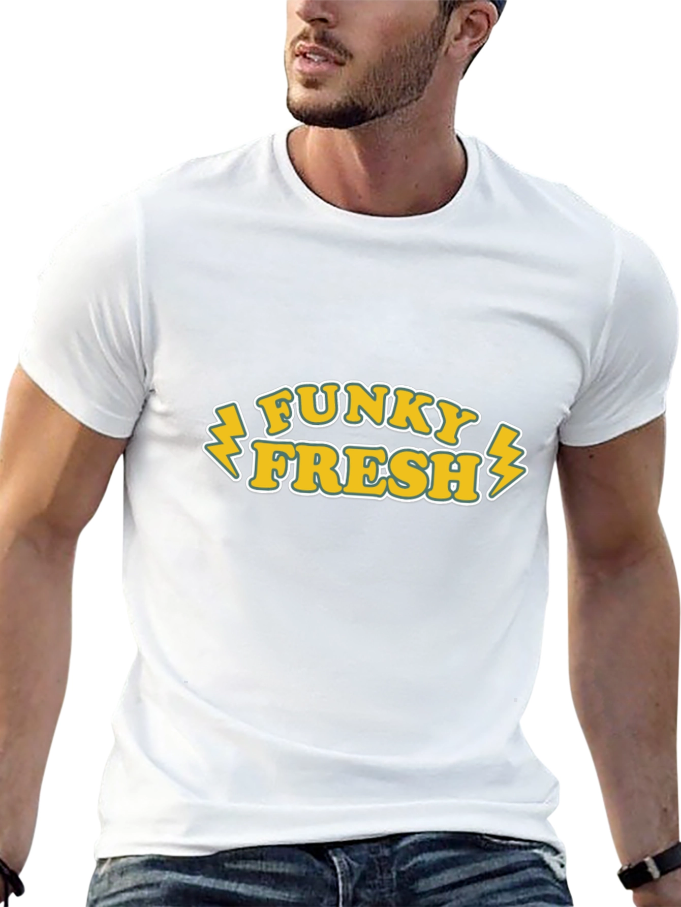 Funky Fresh Graphic Tee - Trendy Retro Style