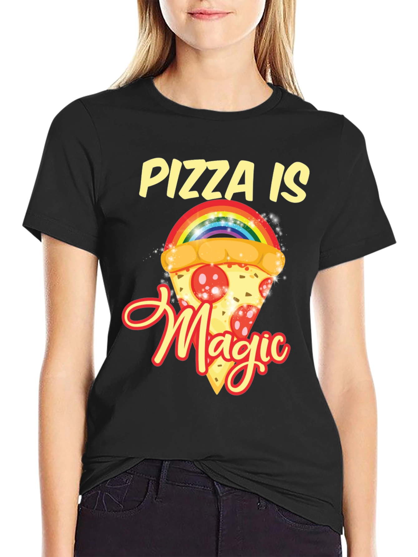 Pizza Is Magic Graphic Tee