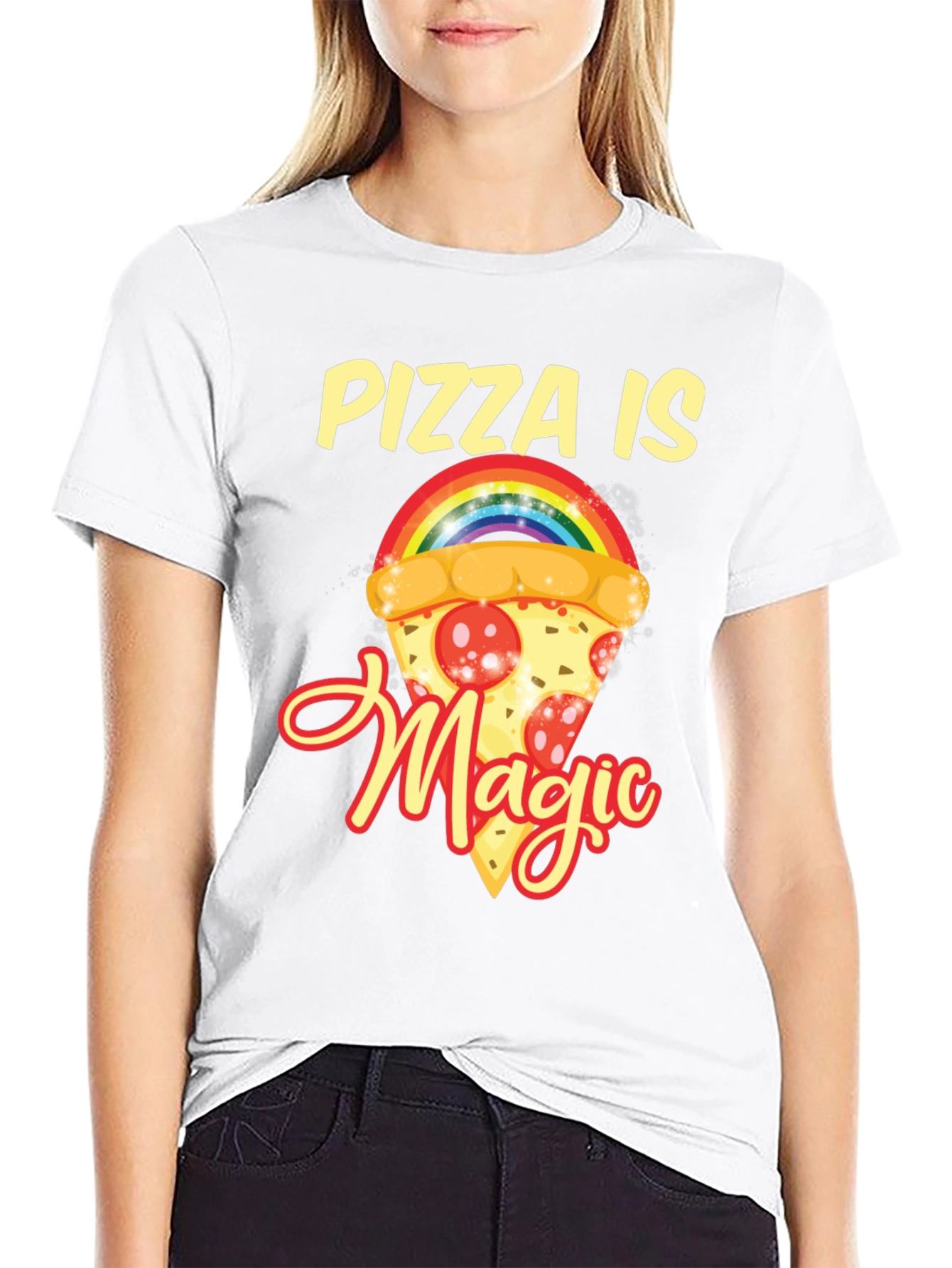 Pizza Is Magic Graphic Tee