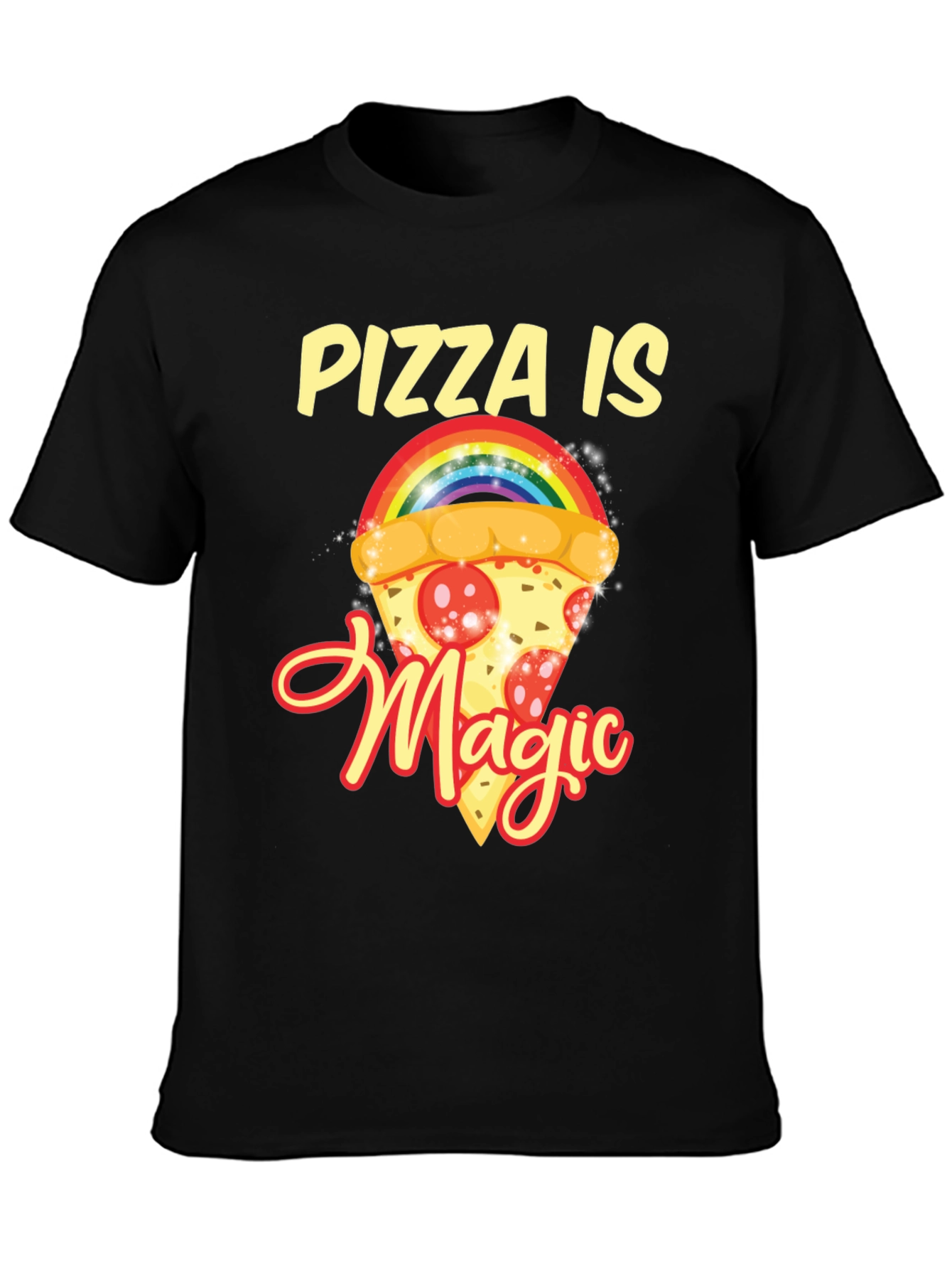 Pizza Is Magic Graphic Tee